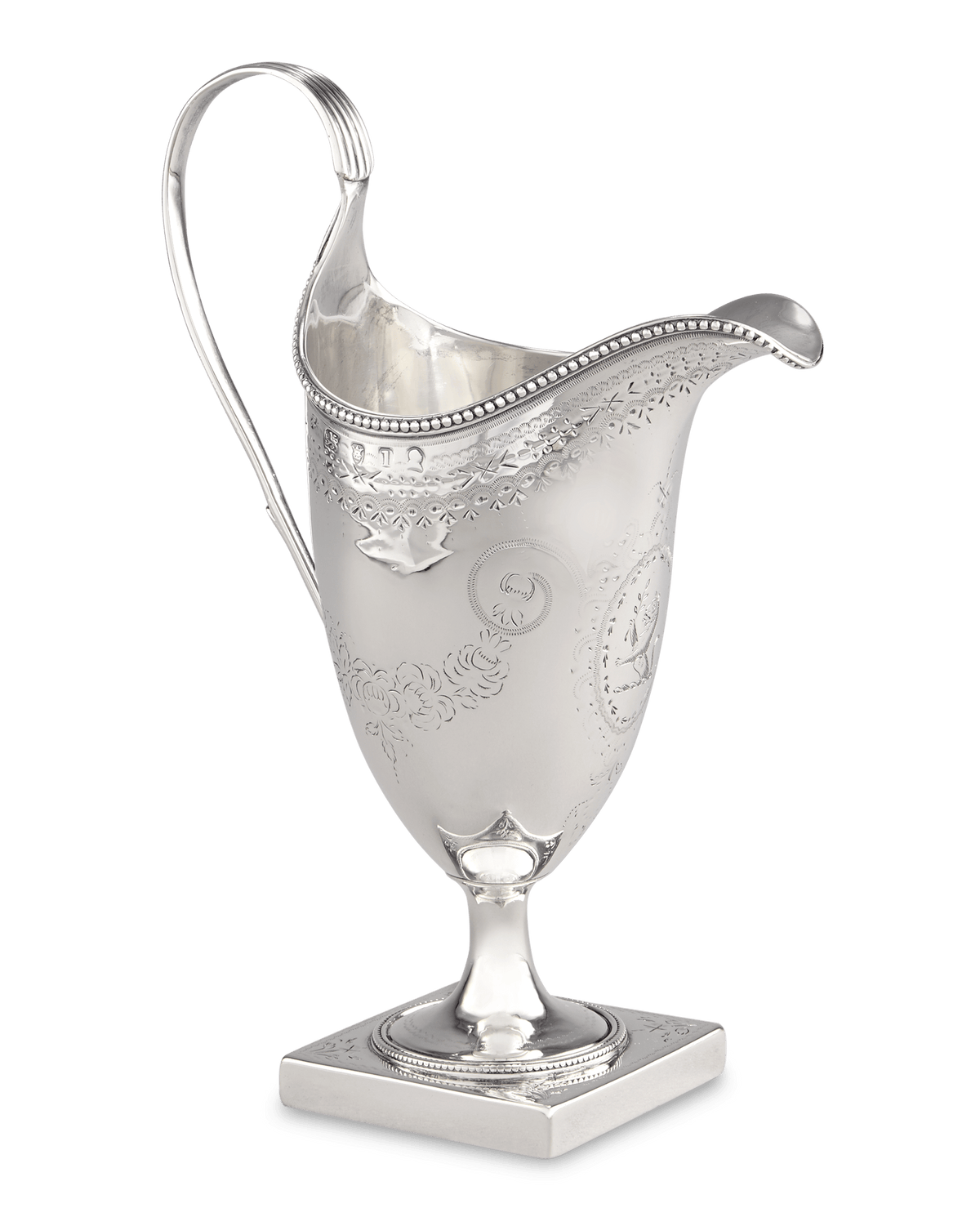 Georgian Silver Creamer by Hester Bateman