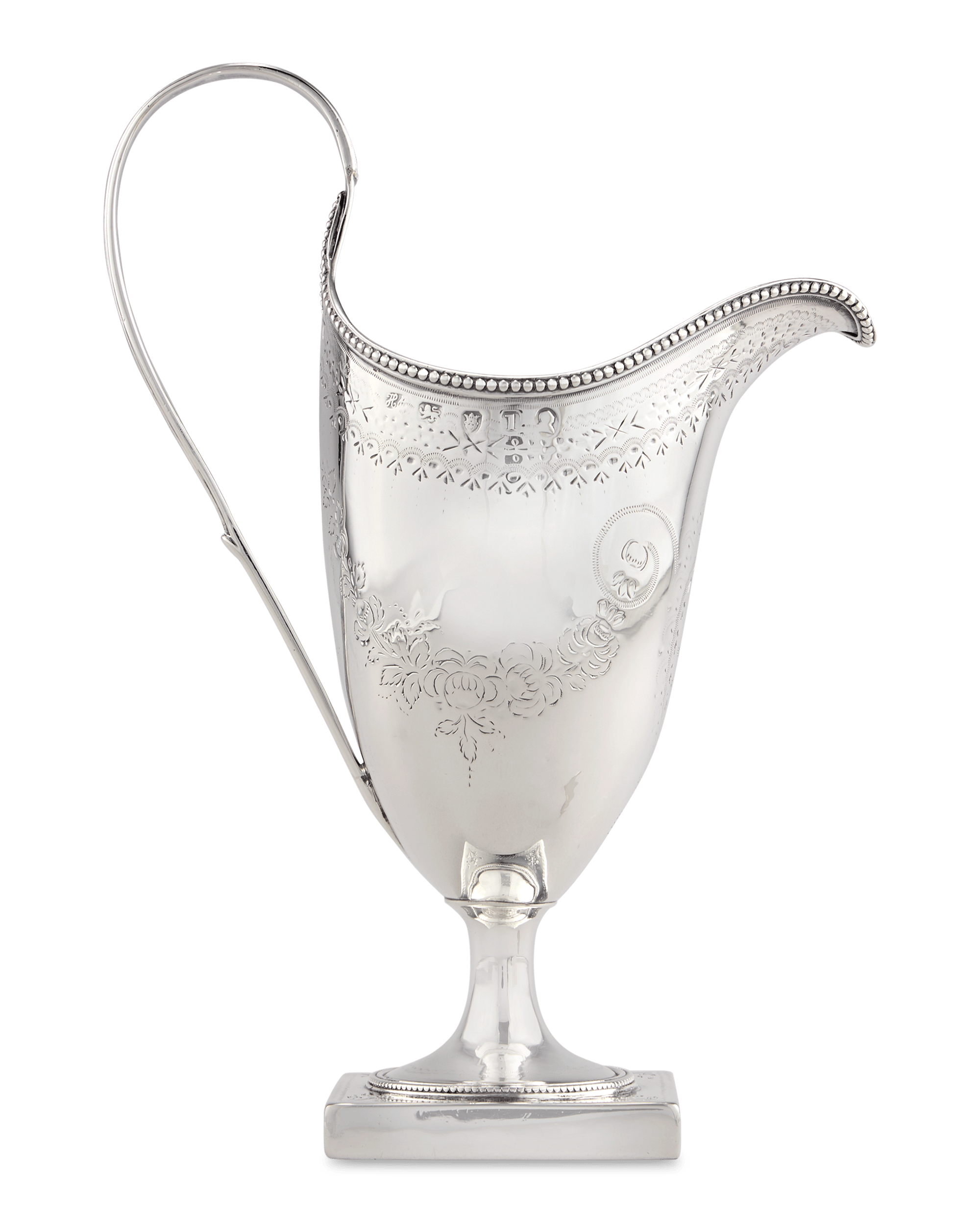 Georgian Silver Creamer by Hester Bateman