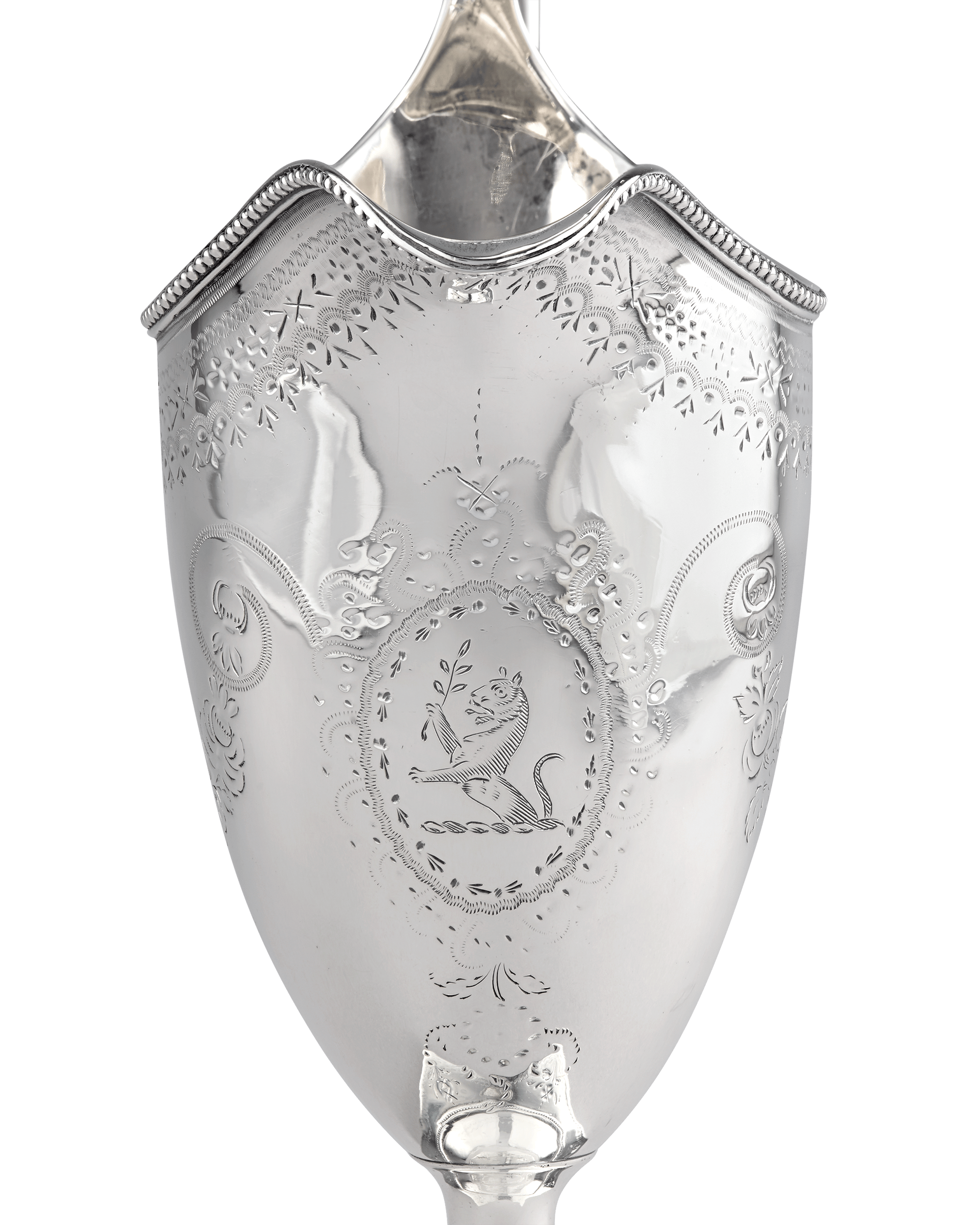 Georgian Silver Creamer by Hester Bateman