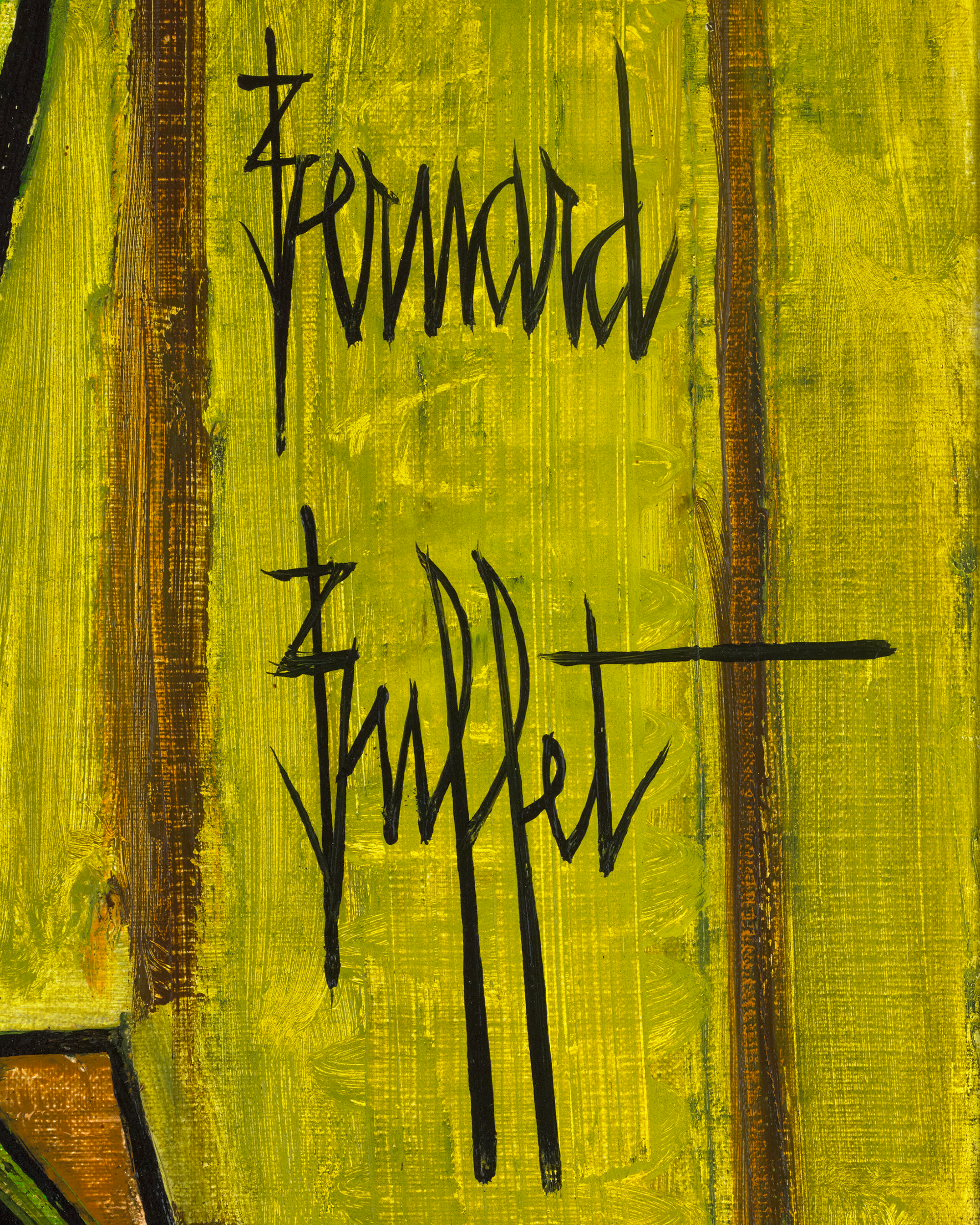 Une tulipe et trois jacinthes by Bernard Buffet