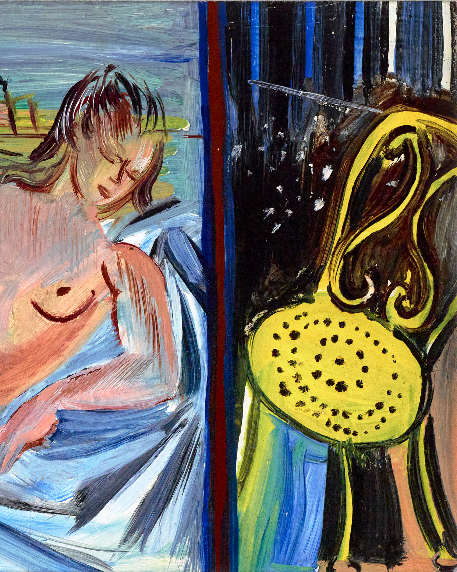 Composition en trois parties by Raoul Dufy