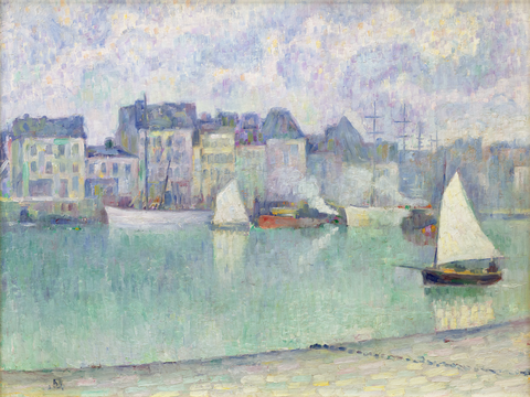 Vue des quais by Jean Metzinger