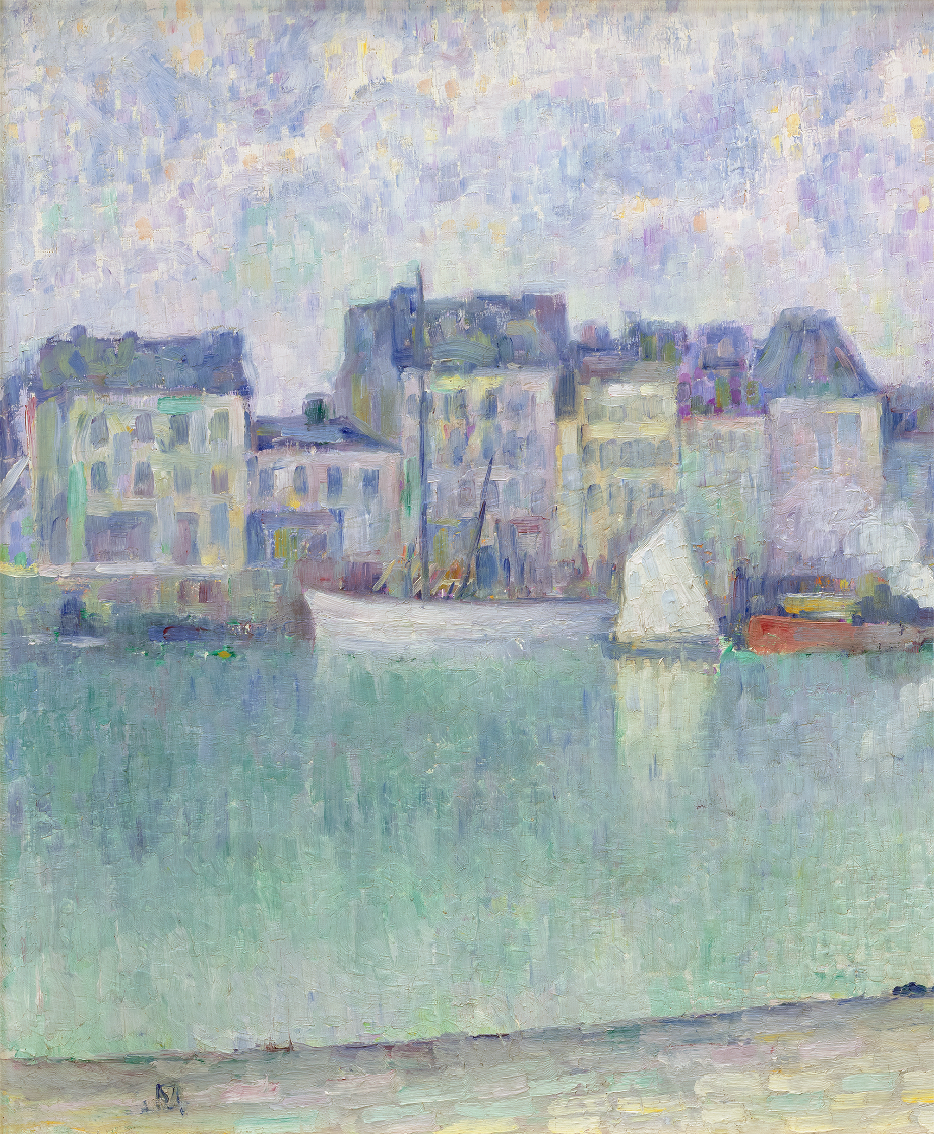 Vue des quais by Jean Metzinger