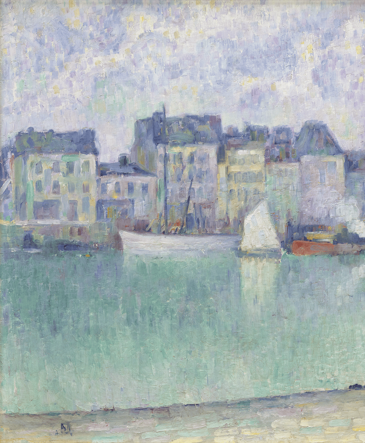 Vue des quais by Jean Metzinger