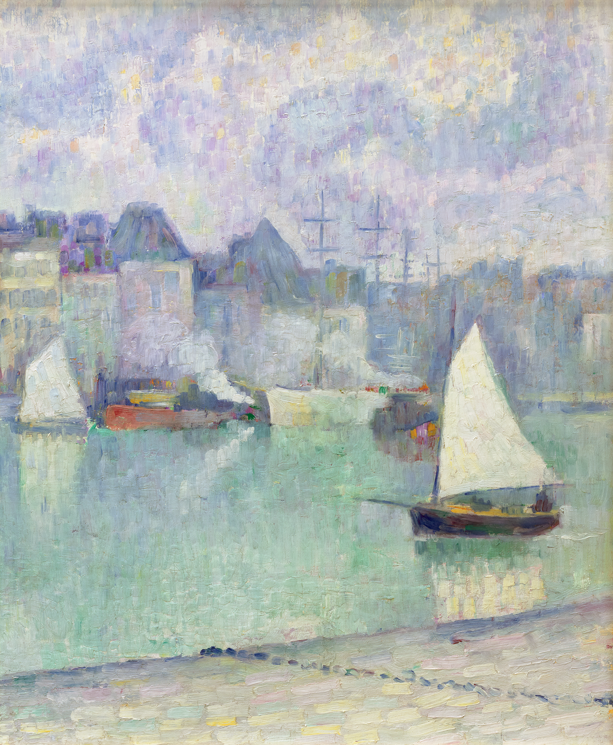 Vue des quais by Jean Metzinger
