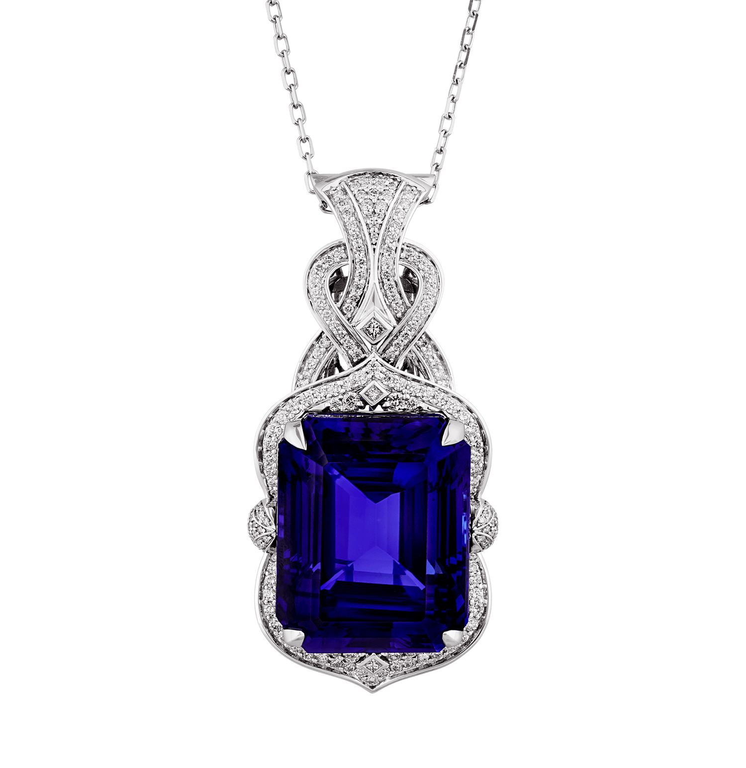 Tanzanite Pendant, 75.00 Carats