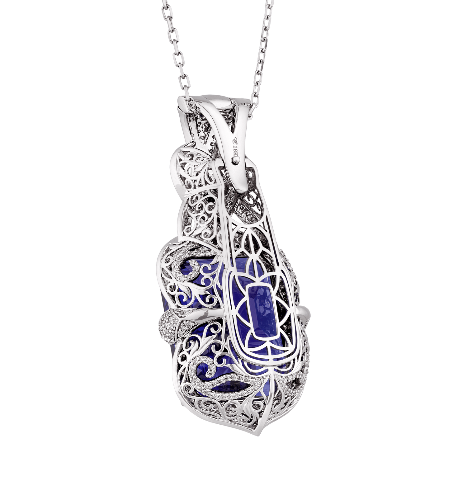 Tanzanite Pendant, 75.00 Carats