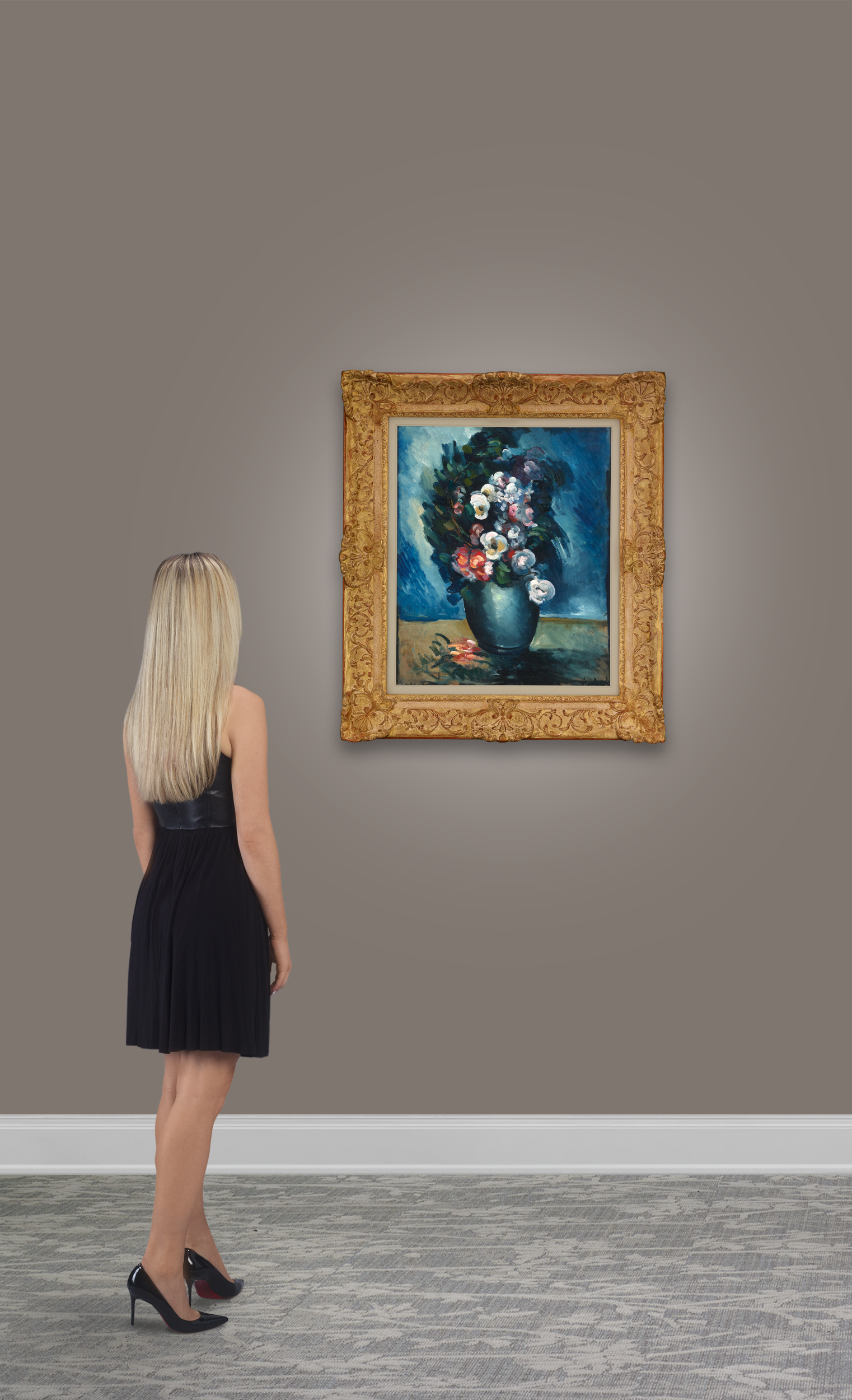 Vase de fleurs by Maurice de Vlaminck