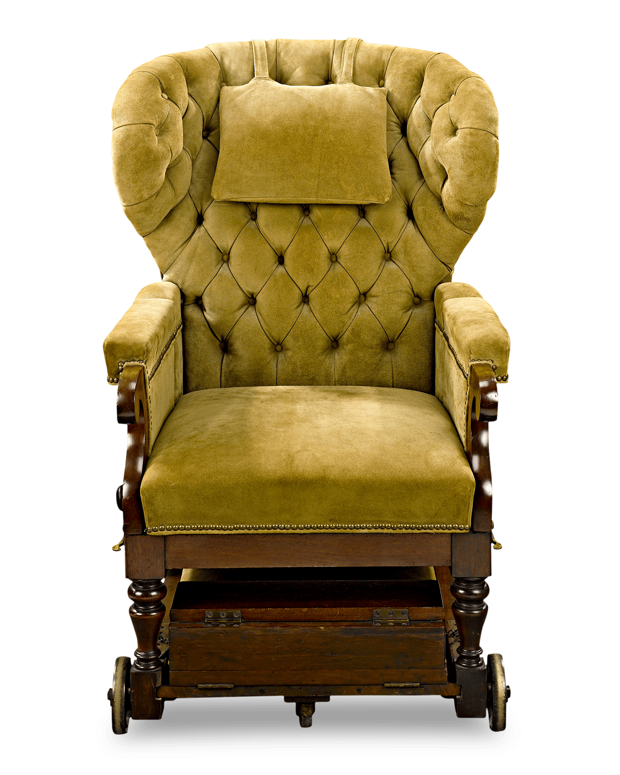 Upholstered Wheelchair