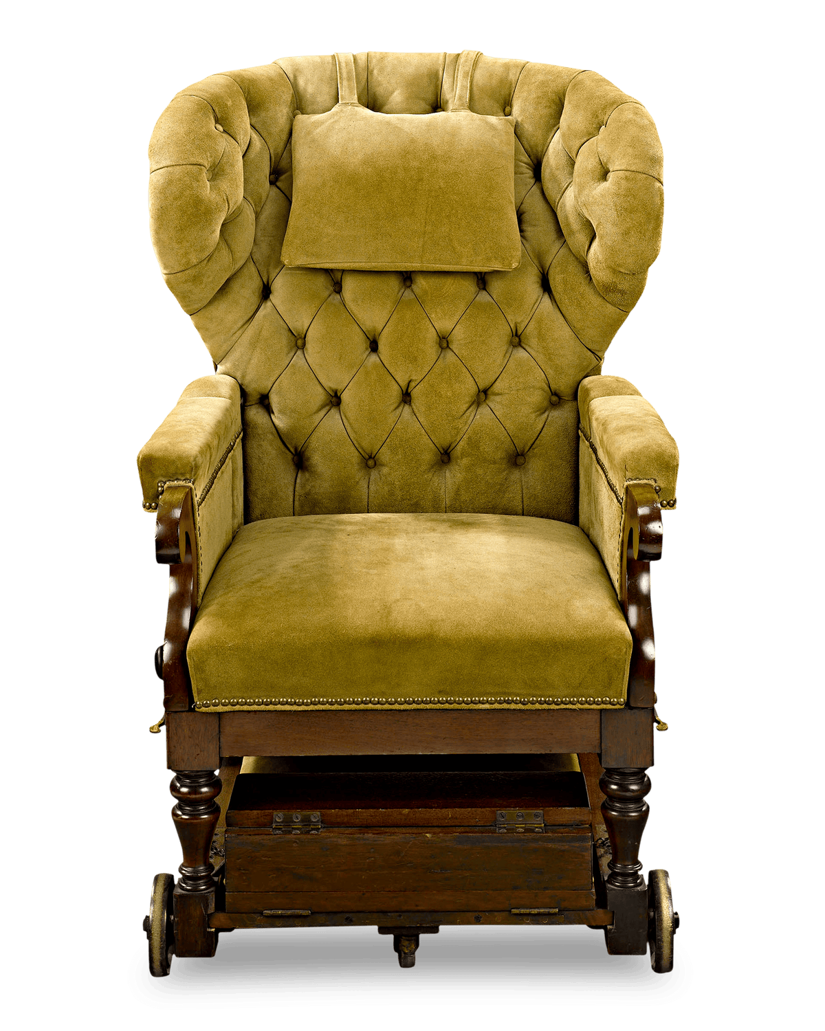 Upholstered Wheelchair