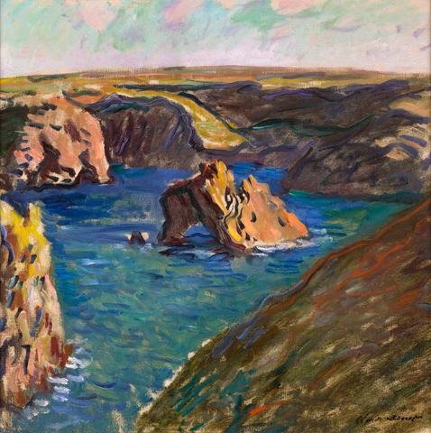 Belle-Île by Claude Monet
