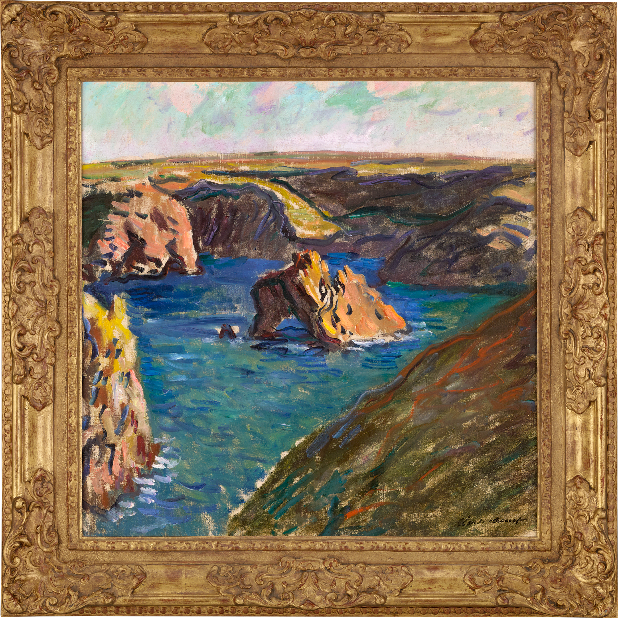 Belle-Île by Claude Monet