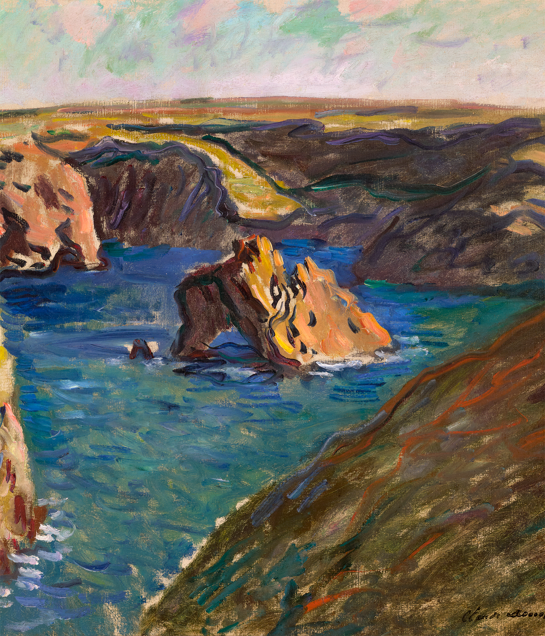 Belle-Île by Claude Monet