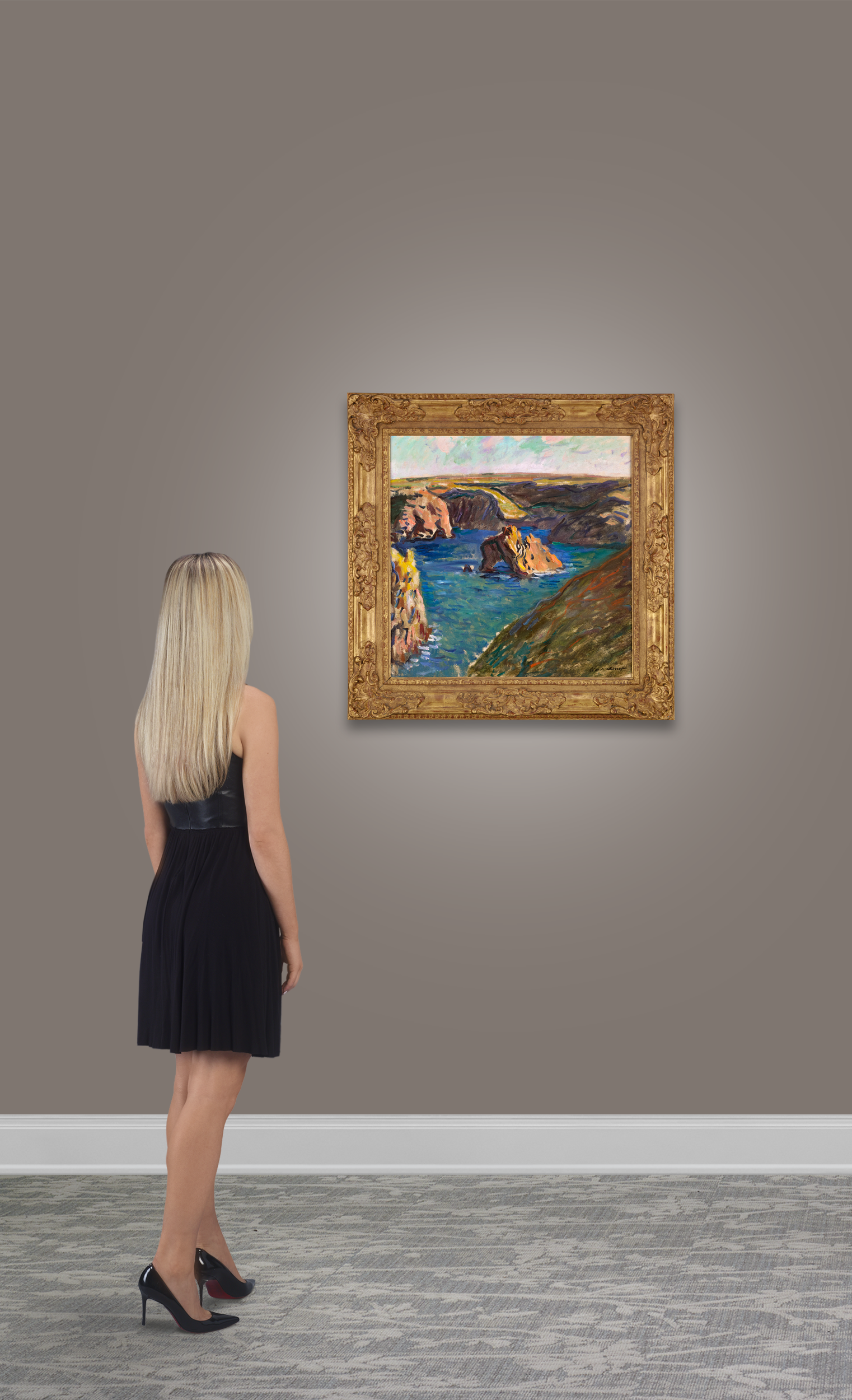 Belle-Île by Claude Monet