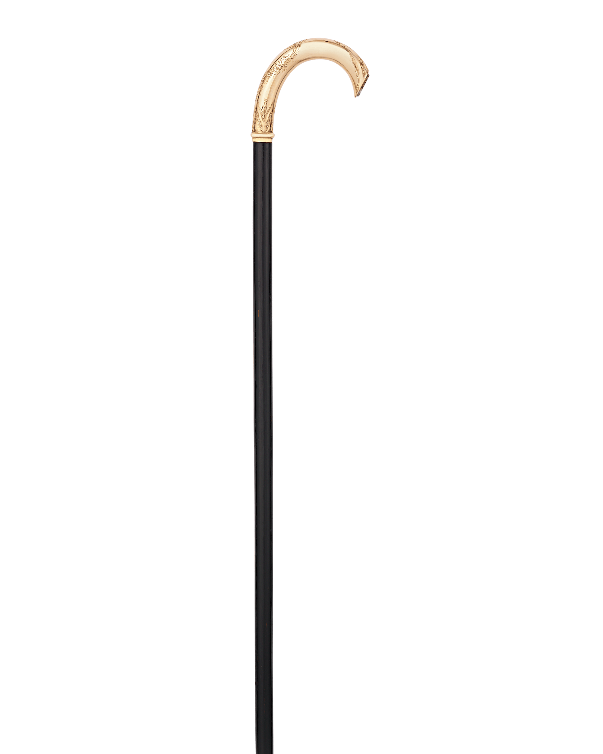 Gold Quartz Californian Walking Cane
