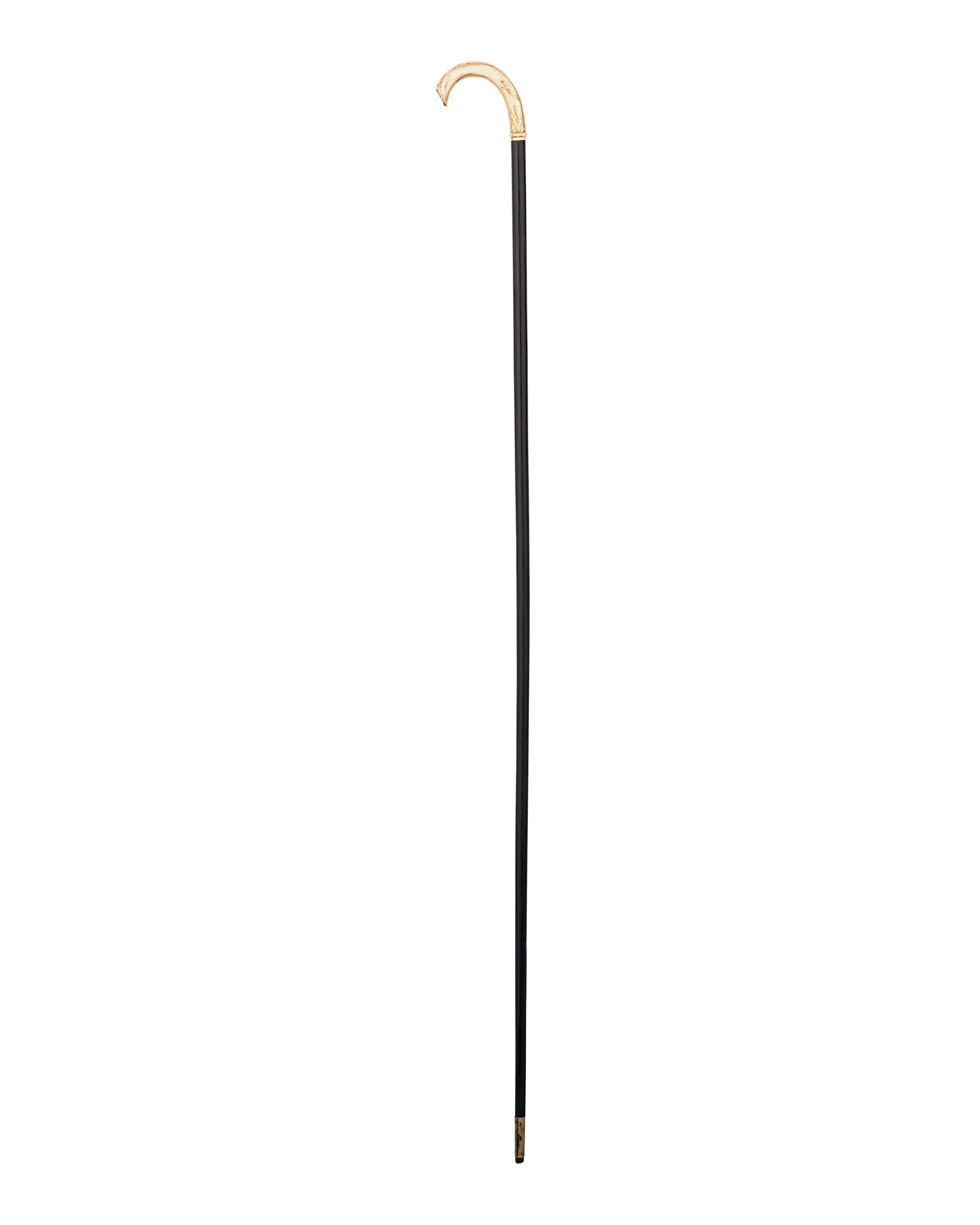 Gold Quartz Californian Walking Cane