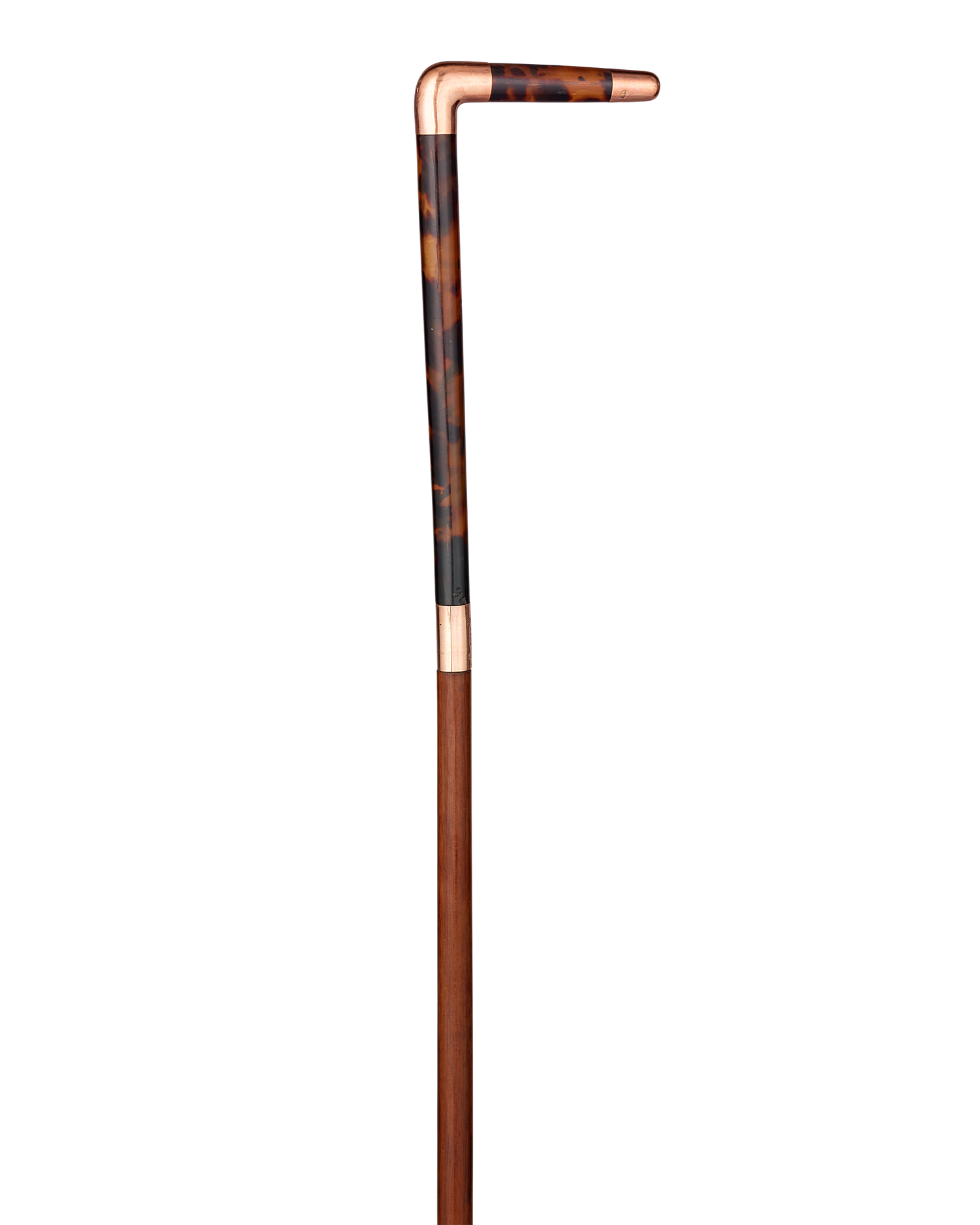 English Shell & Rose Gold Ladies’ Cane