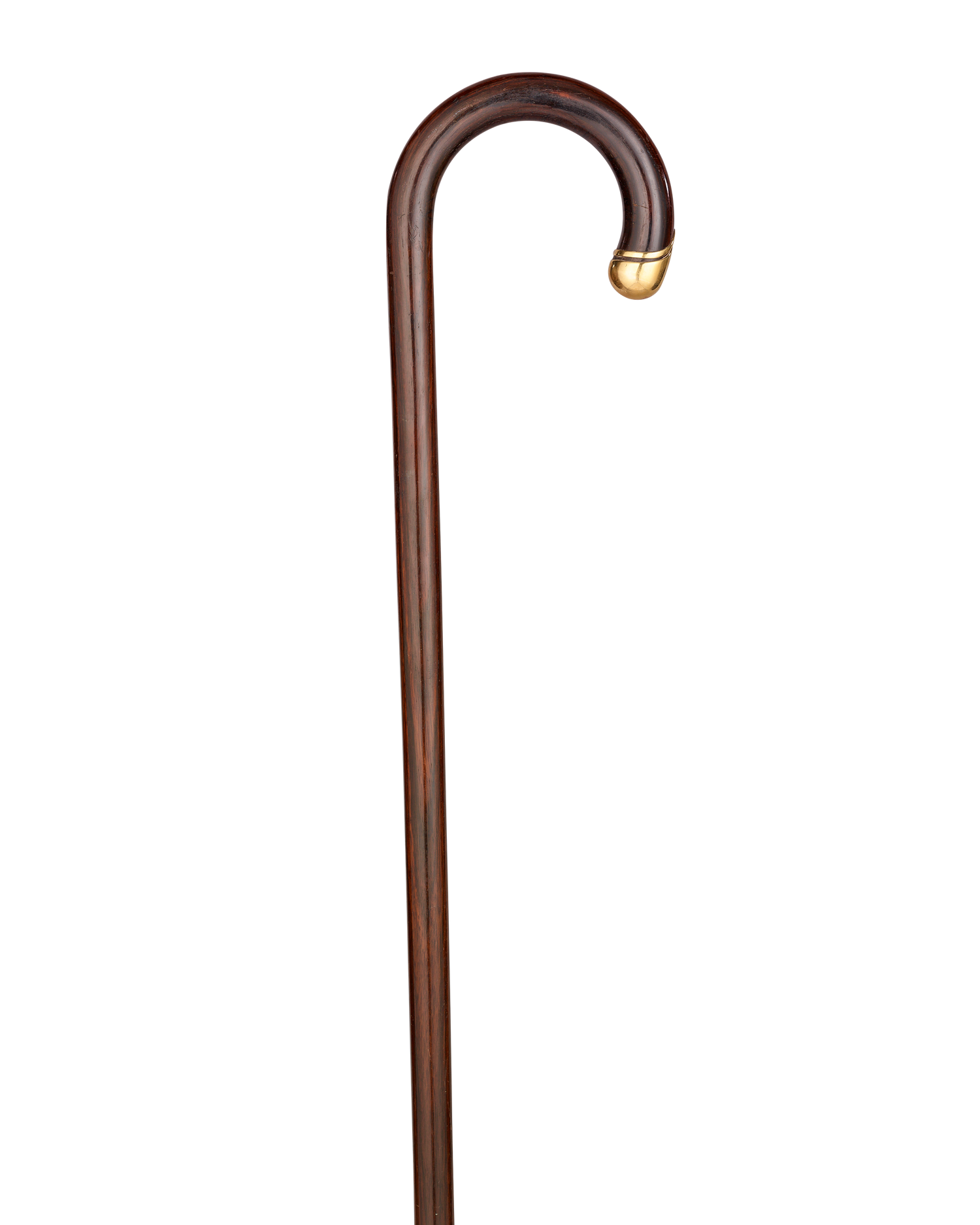 Tiffany & Co. 18K Gold and Rosewood Cane