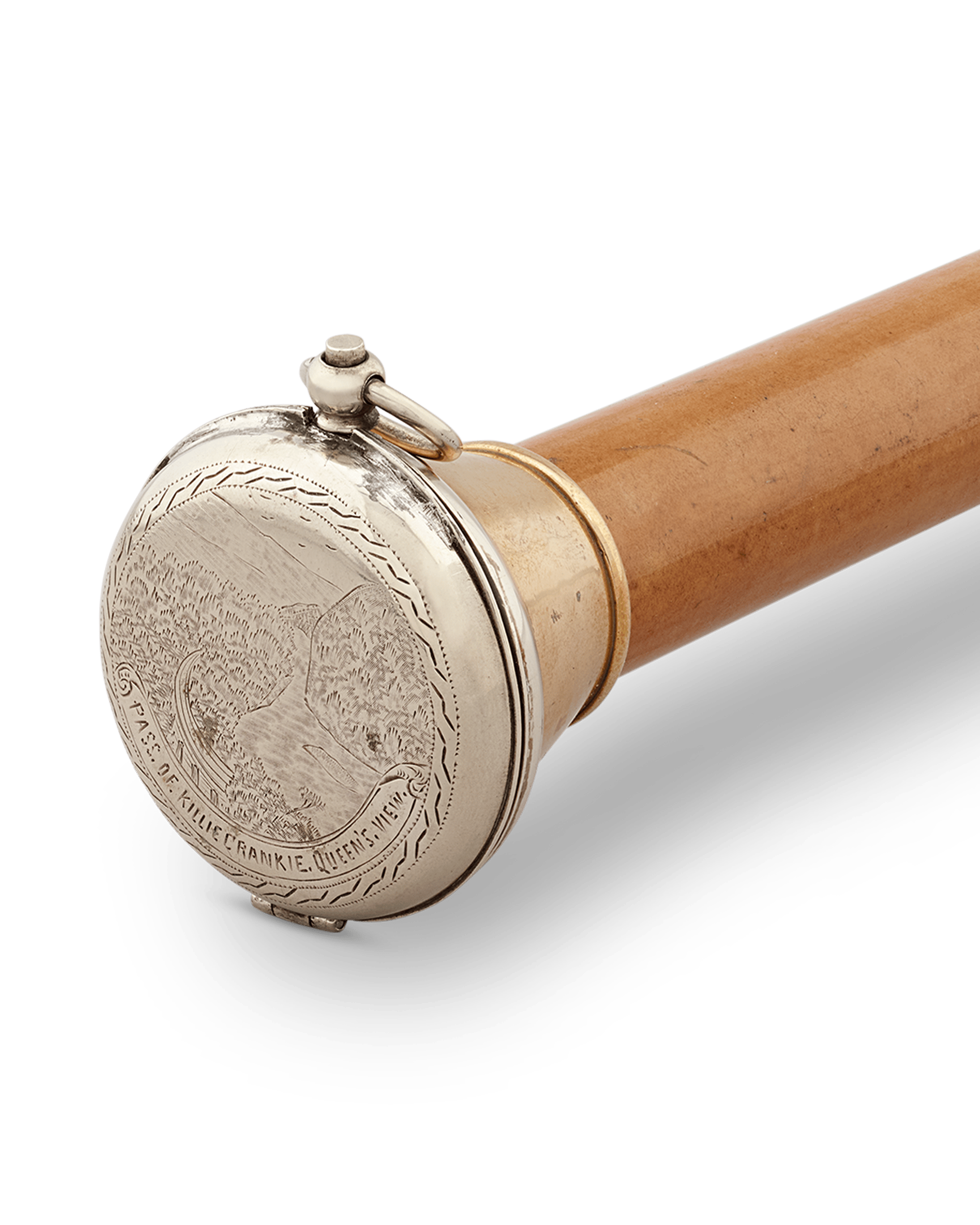 Cup and Flask Gadget Cane