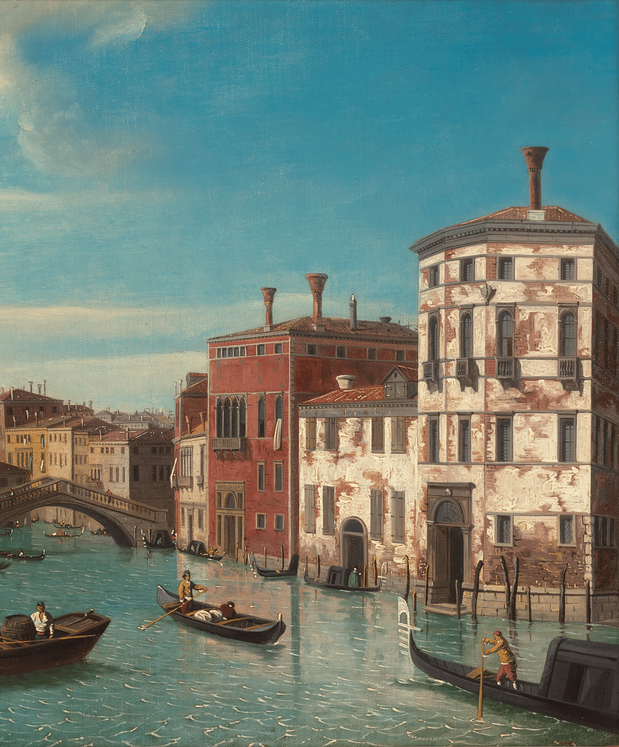 View of the Grand Canal by William James