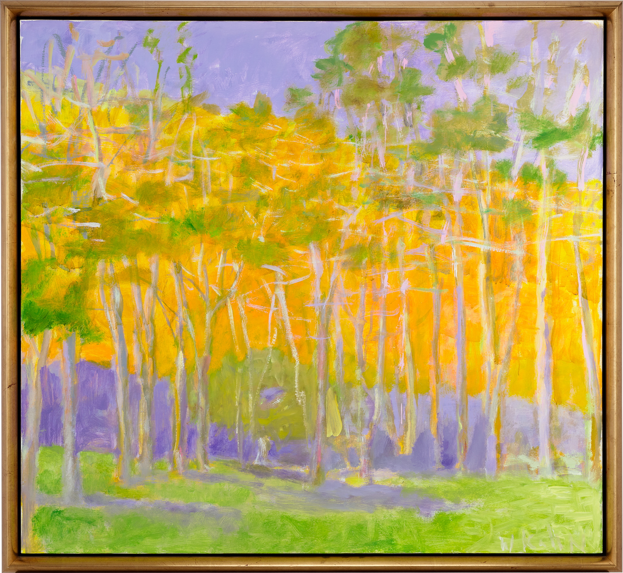 Light through the Trees by Wolf Kahn