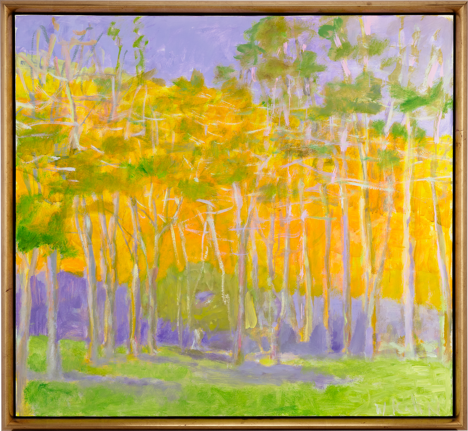 Light through the Trees by Wolf Kahn