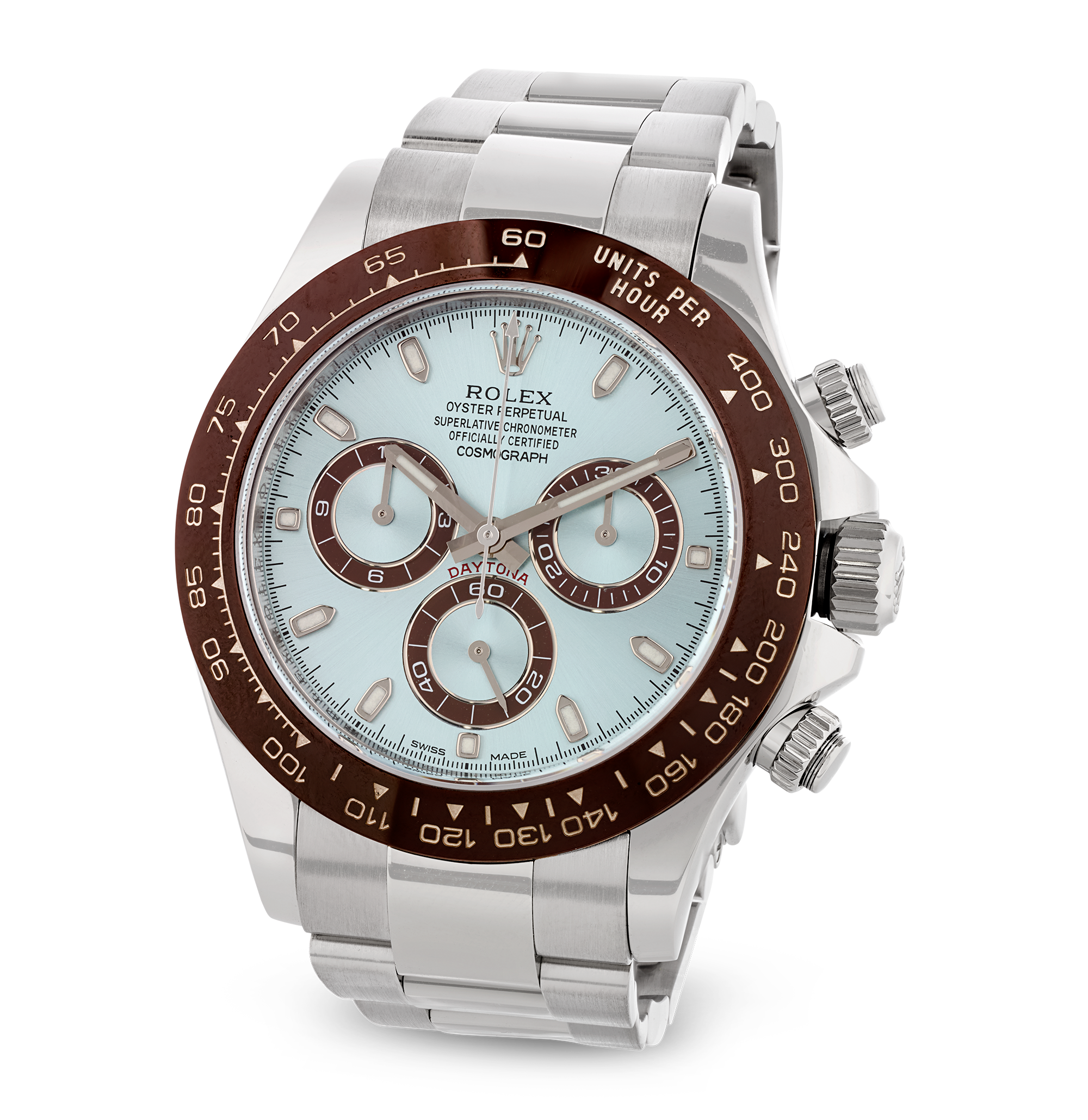 Rolex Platinum Cosmograph Daytona Wristwatch