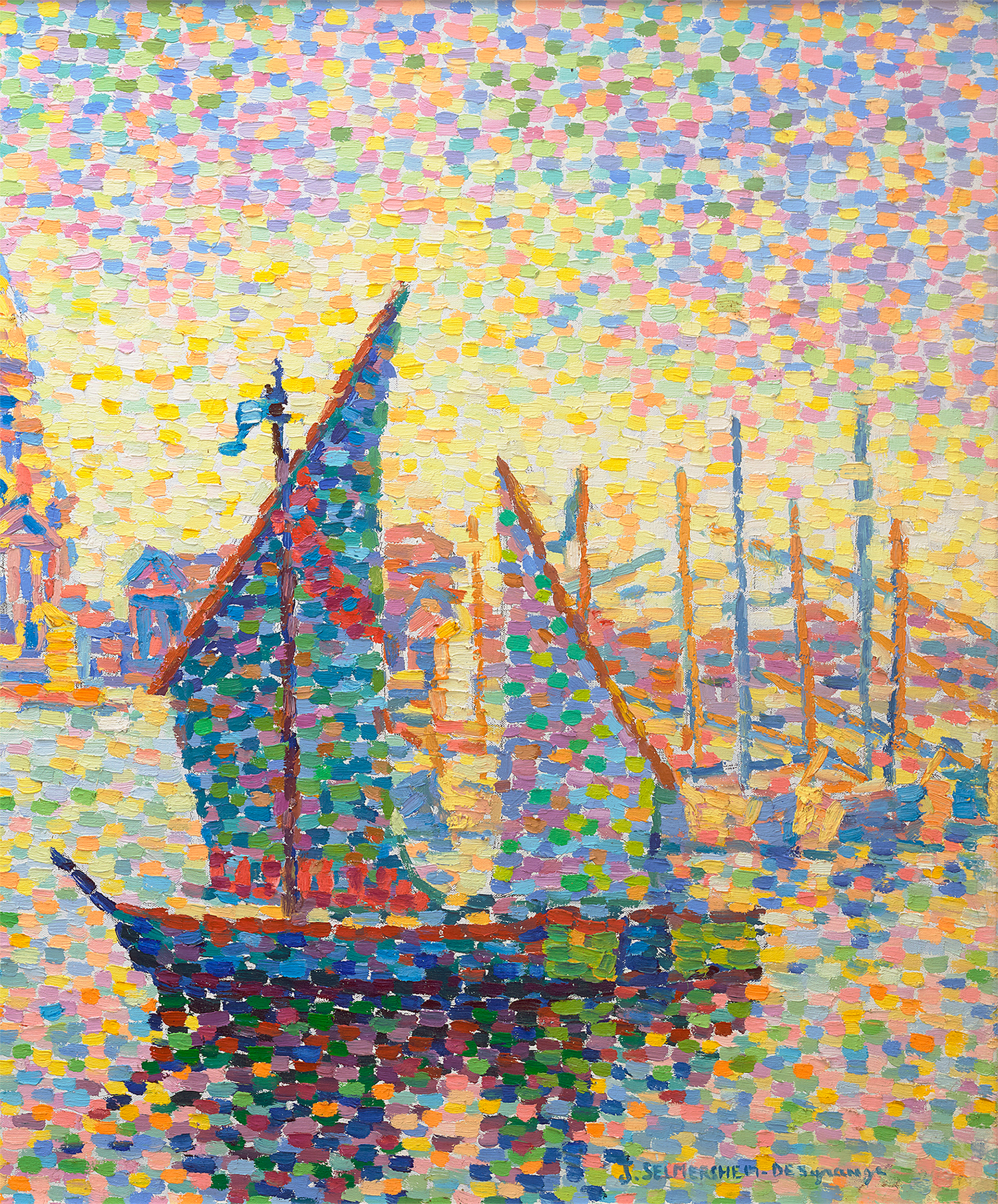 Coucher de soleil Venise by Jeanne Selmersheim-Desgranges