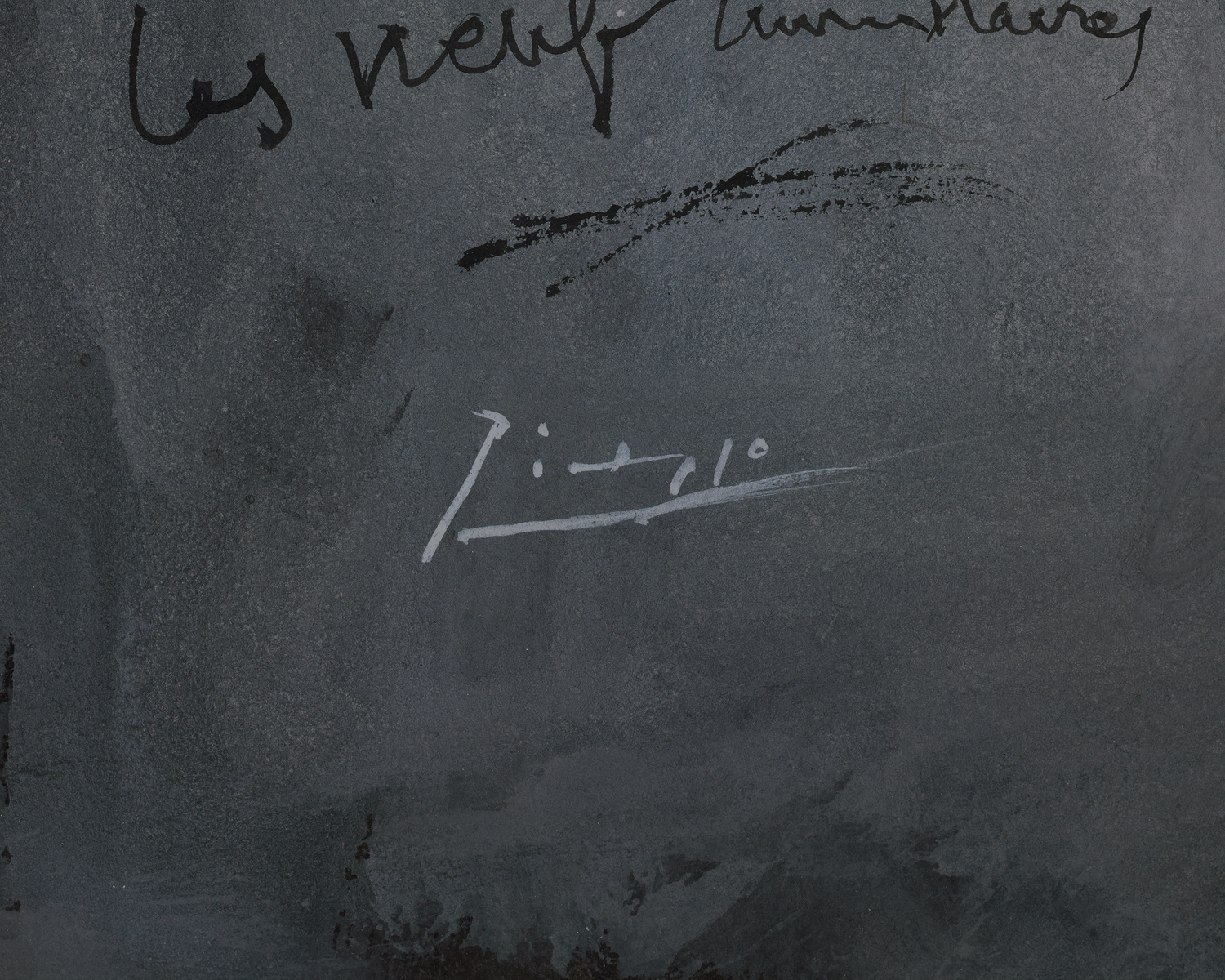 La nymphe au soleil couchant by Pablo Picasso