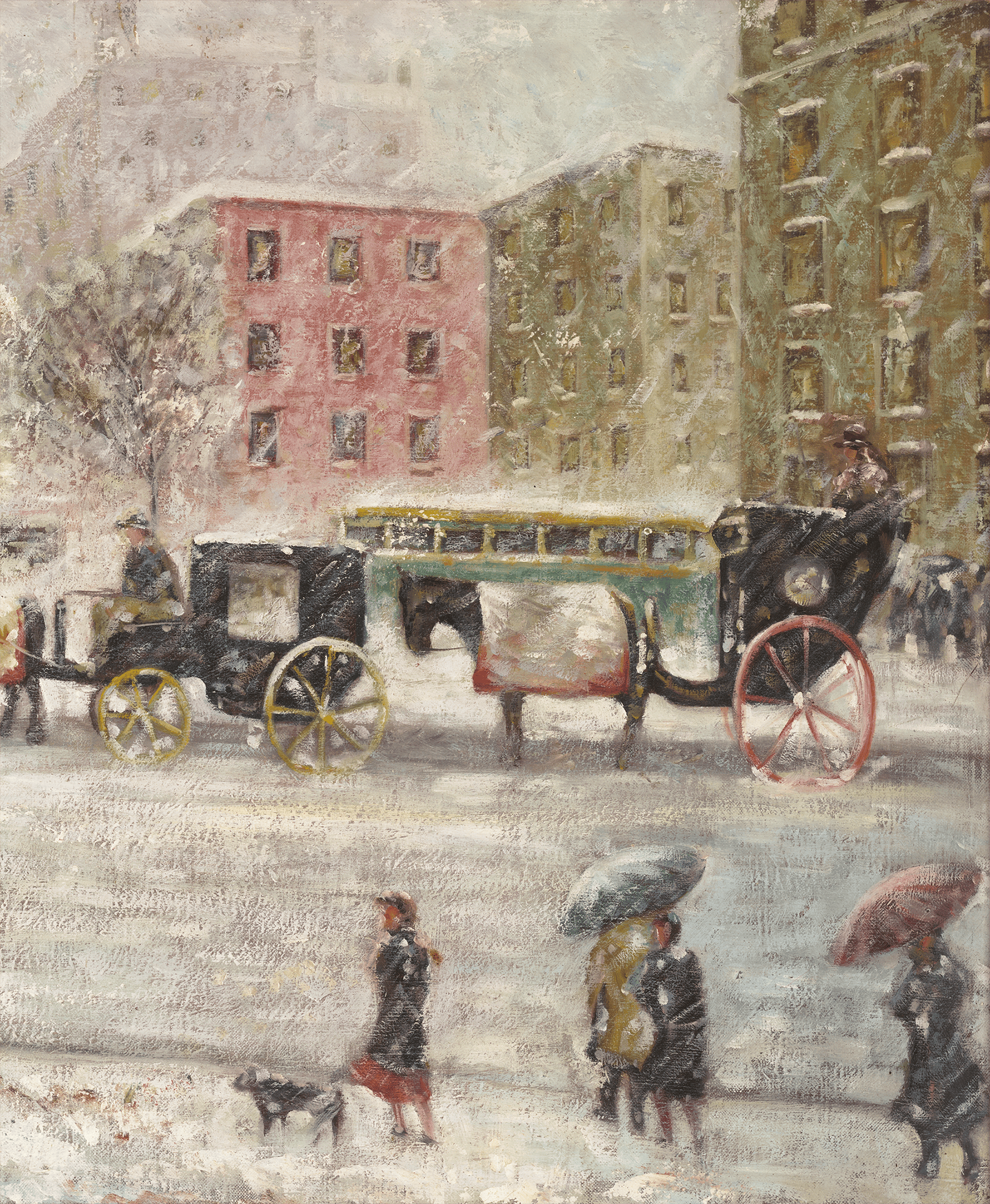 Winter at the Plaza by Guy Wiggins