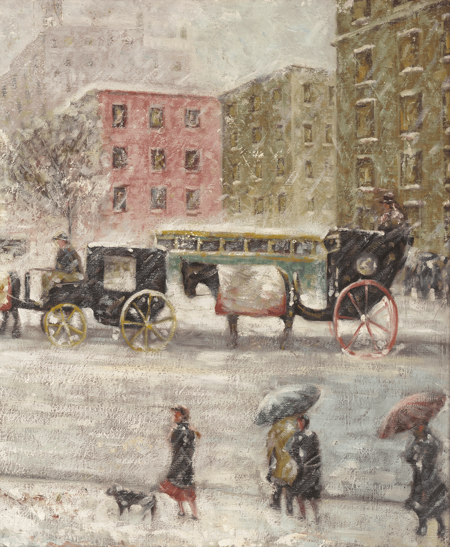 Winter at the Plaza by Guy Wiggins
