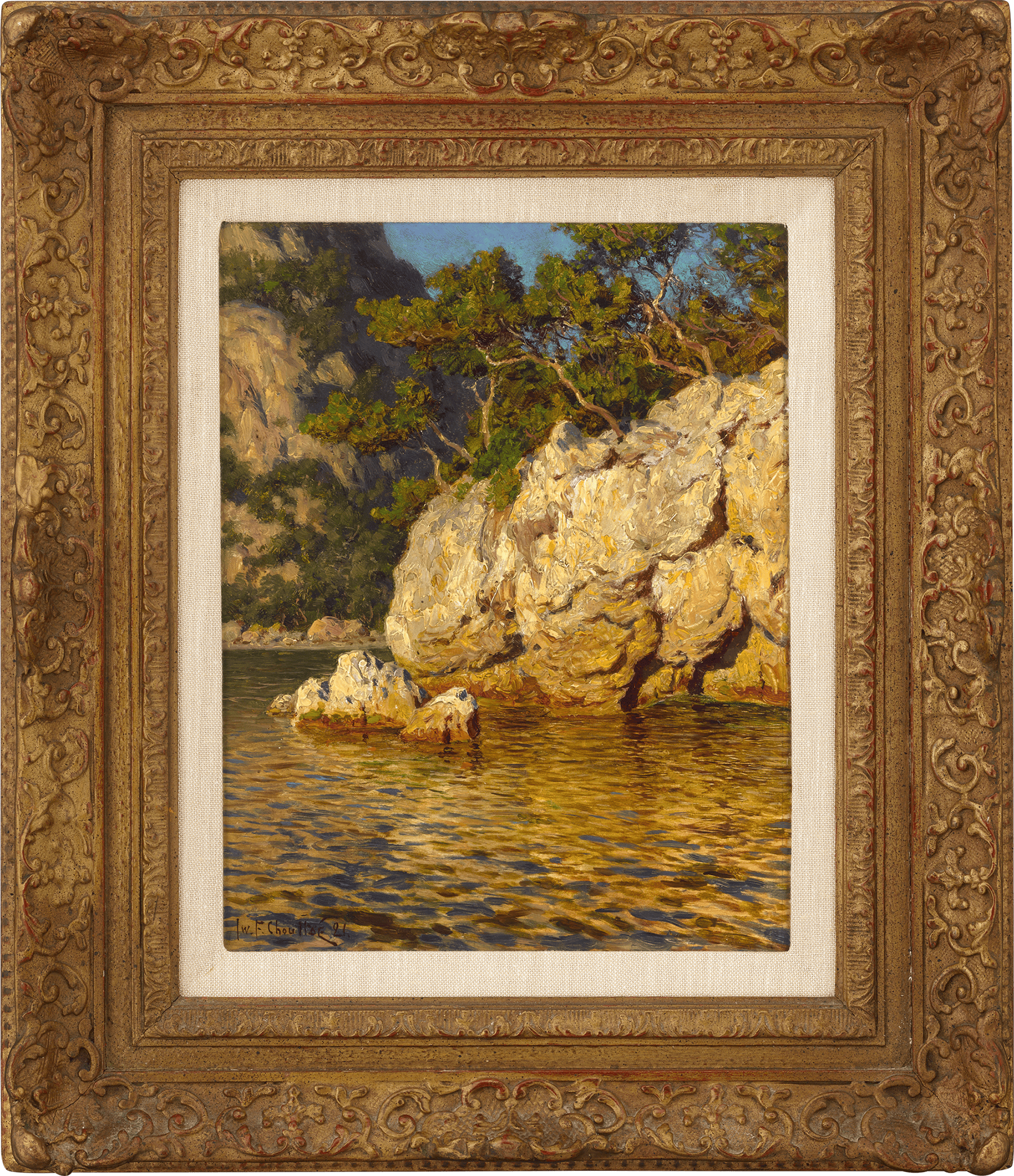 Evening Sun by Ivan Fedorovich Choultsé
