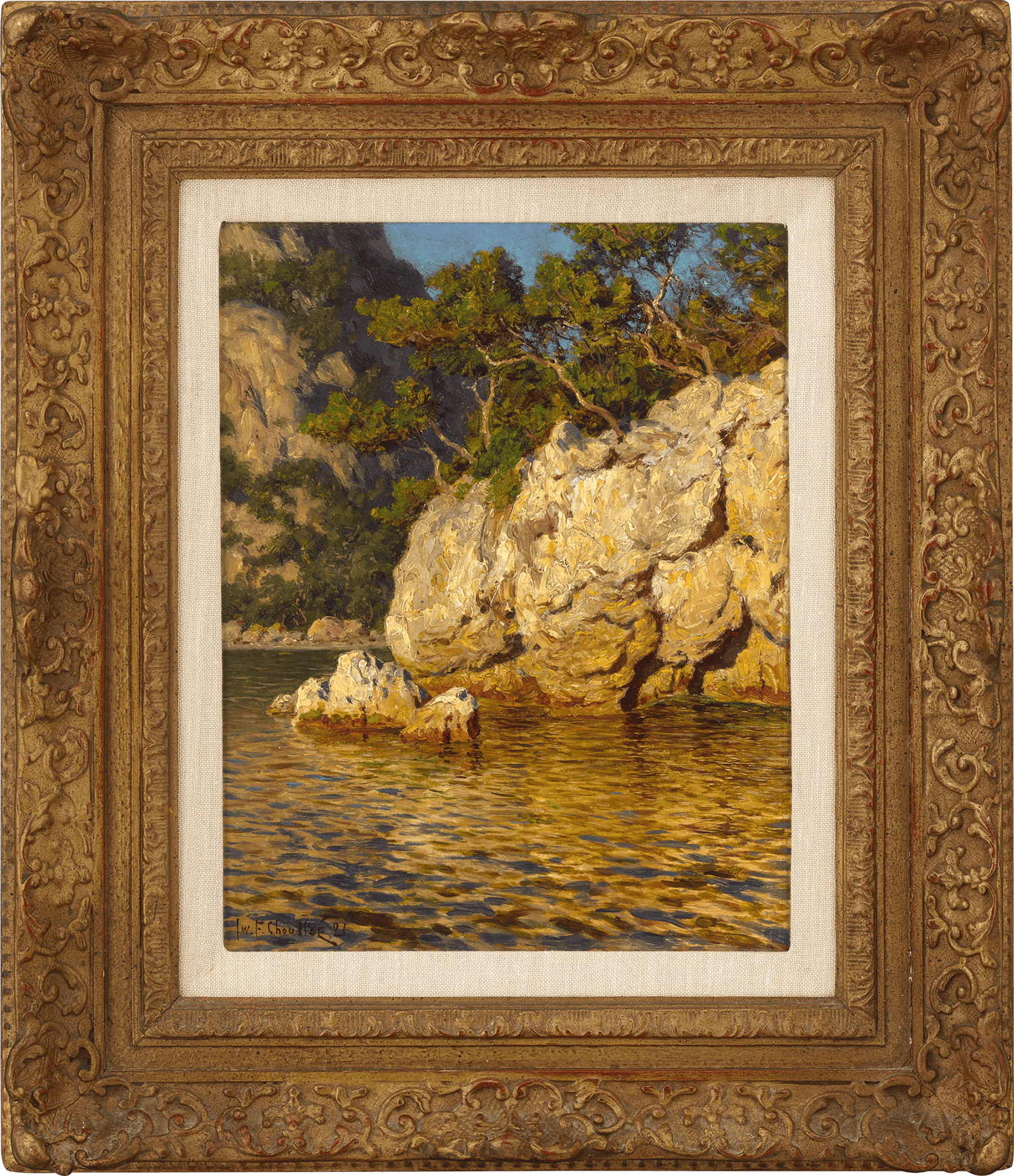 Evening Sun by Ivan Fedorovich Choultsé