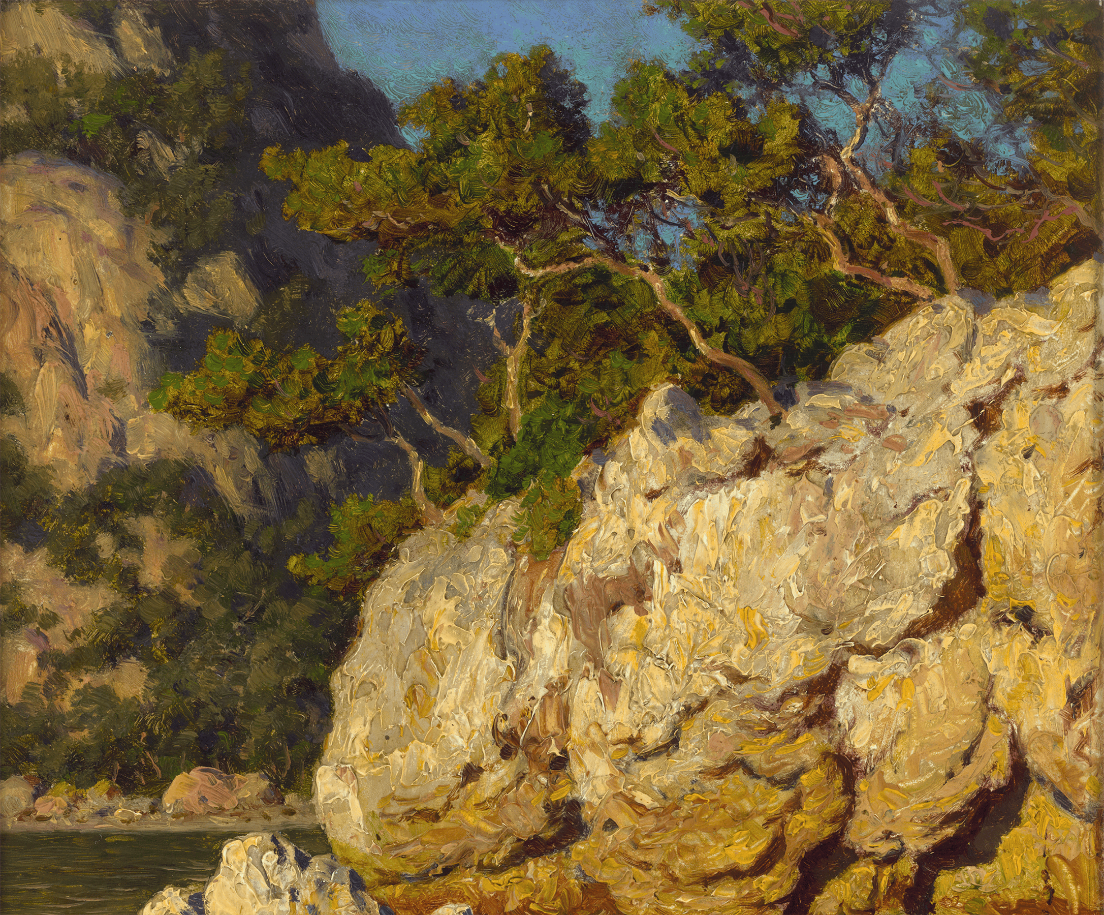 Evening Sun by Ivan Fedorovich Choultsé