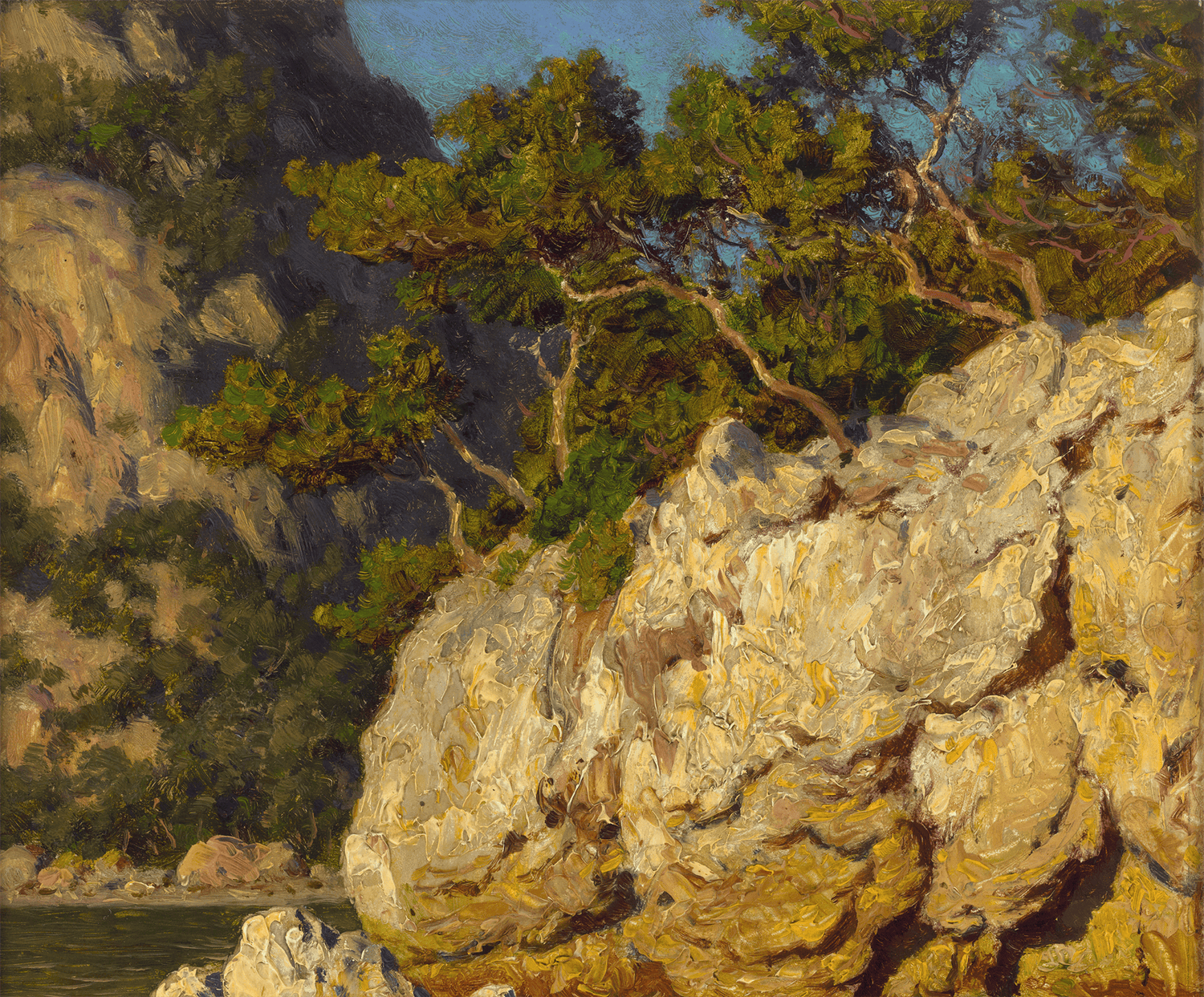 Evening Sun by Ivan Fedorovich Choultsé
