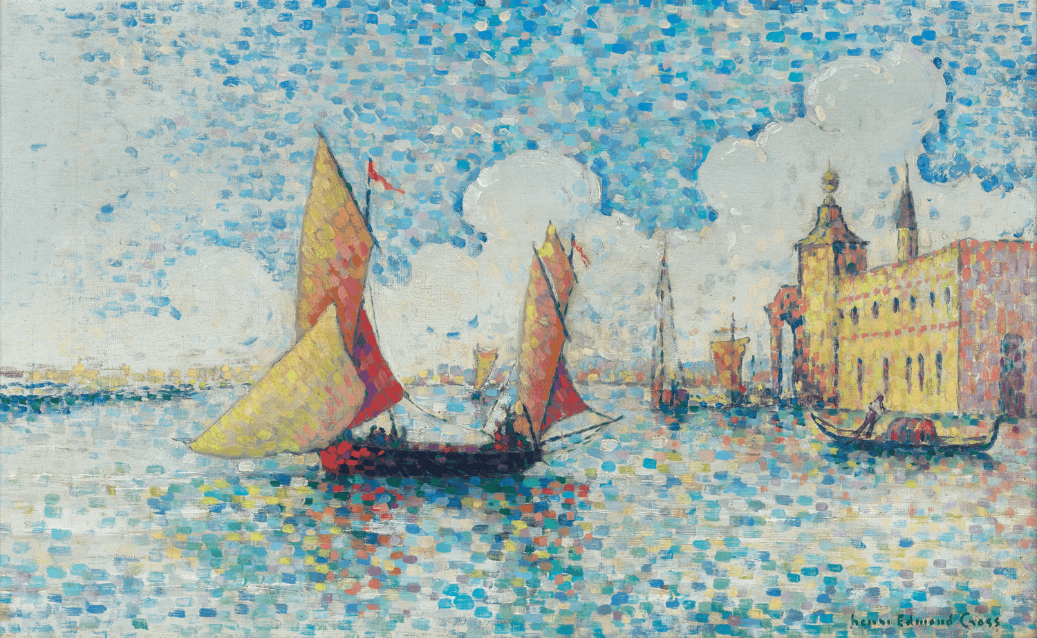Venise by Henri-Edmond Cross