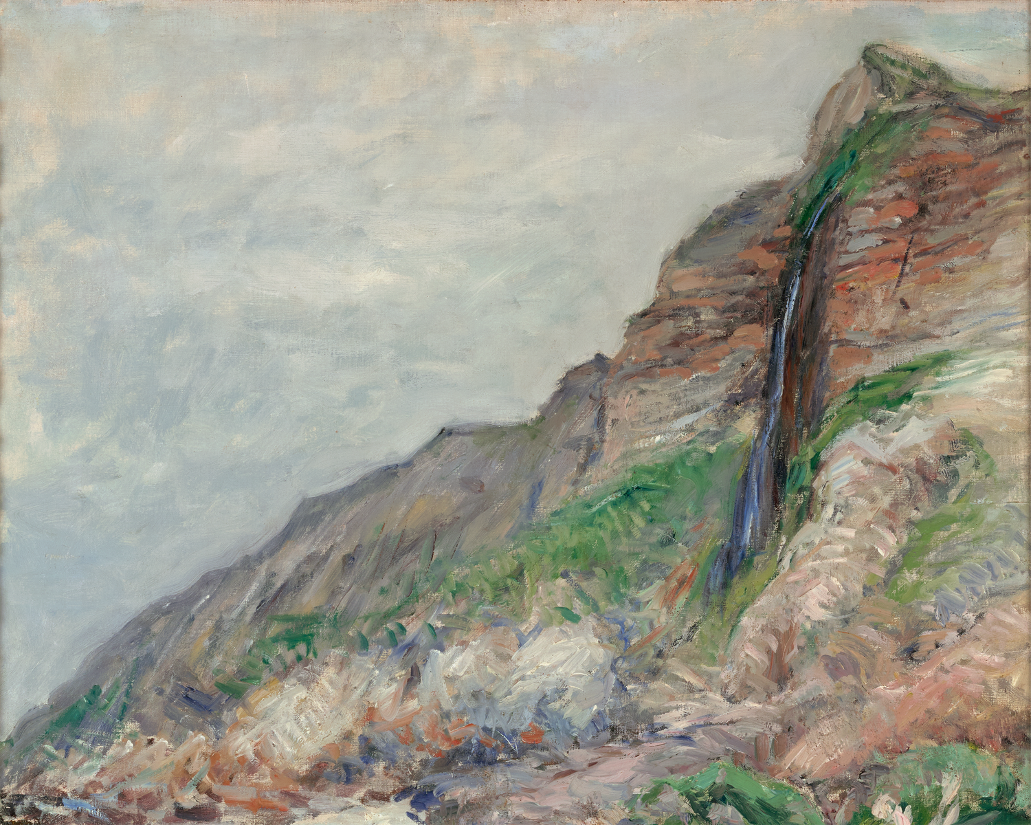 Falaise en Normandie by Gustave Caillebotte