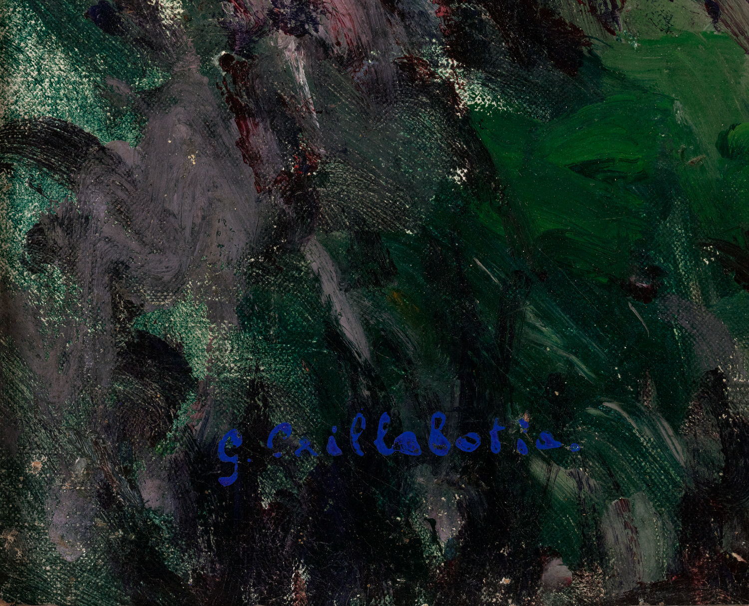 Falaise en Normandie by Gustave Caillebotte