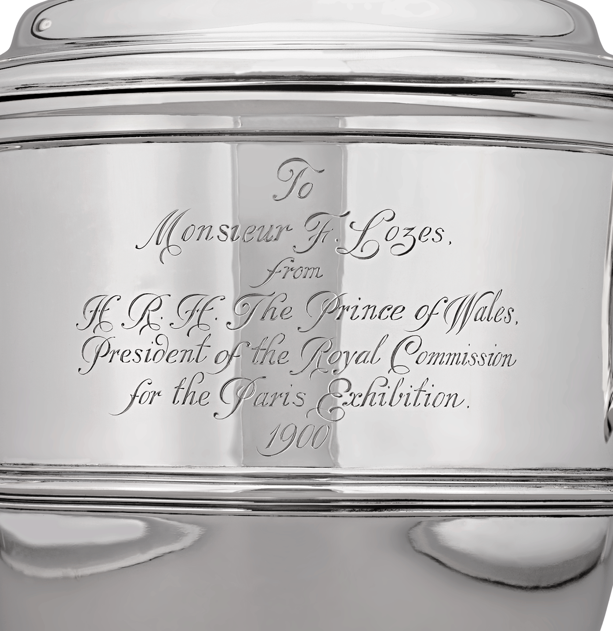 The Prince of Wales Silver Cup by Elkington & Co.