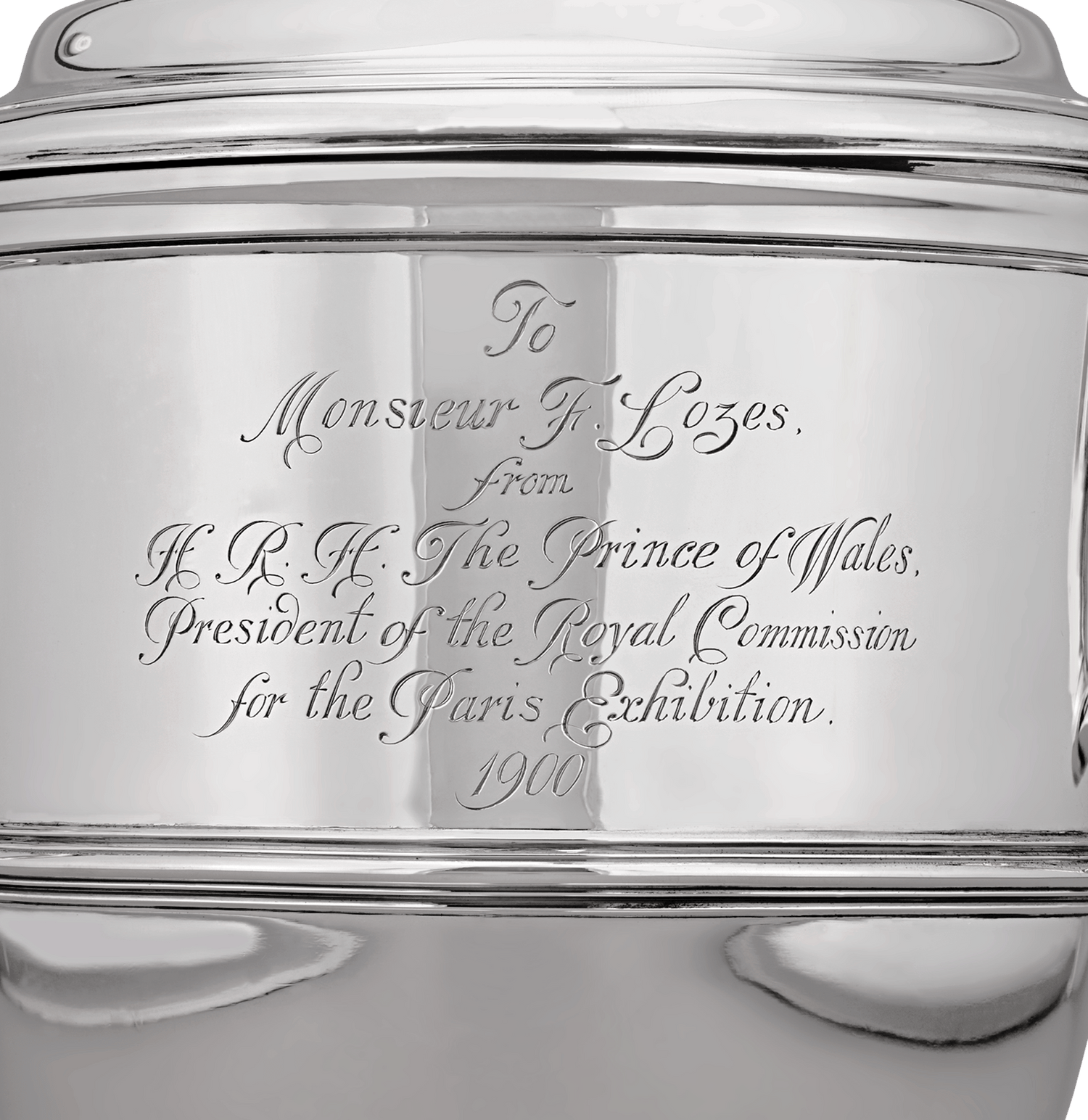 The Prince of Wales Silver Cup by Elkington & Co.