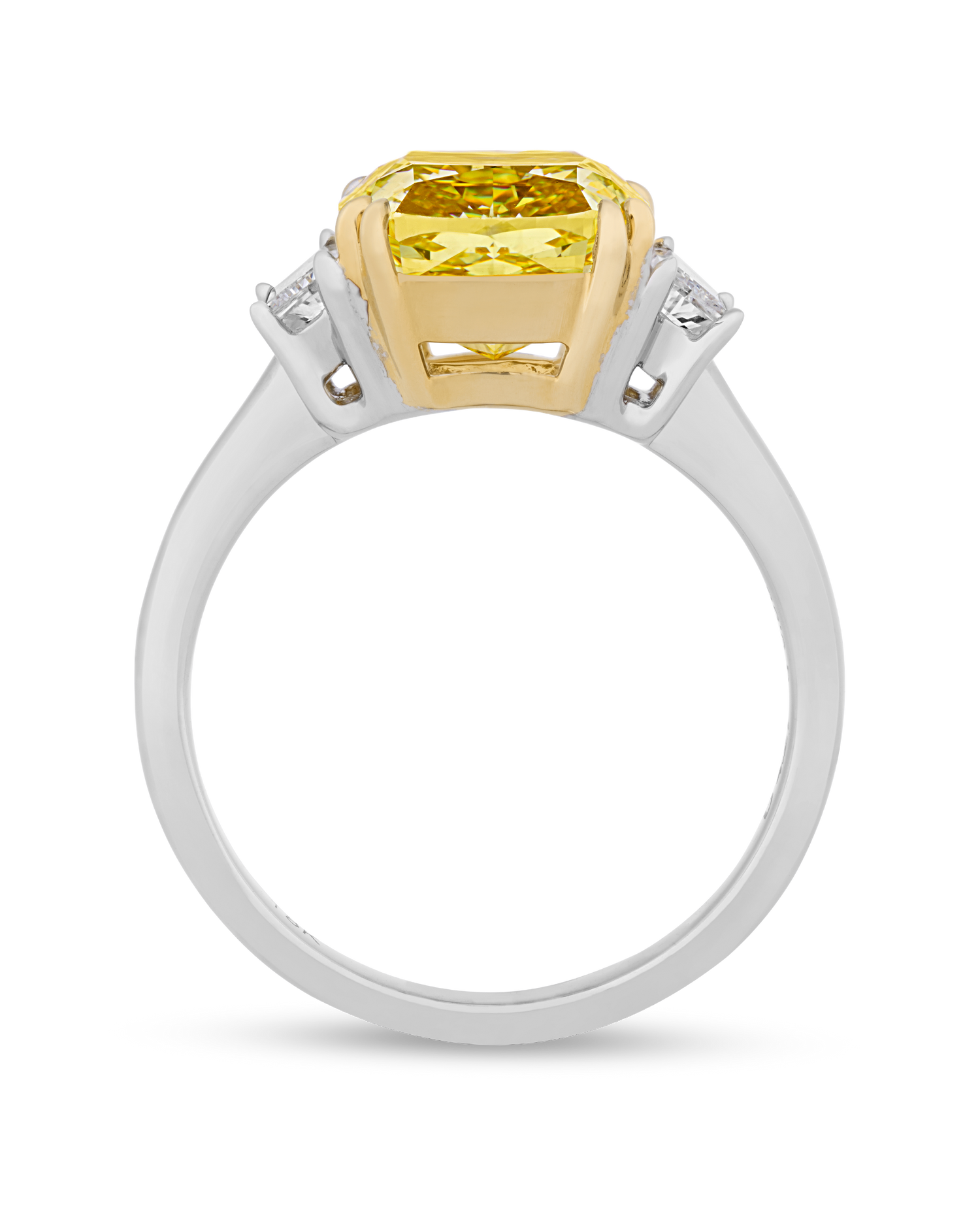Fancy Yellow Diamond Ring, 4.27 Carats