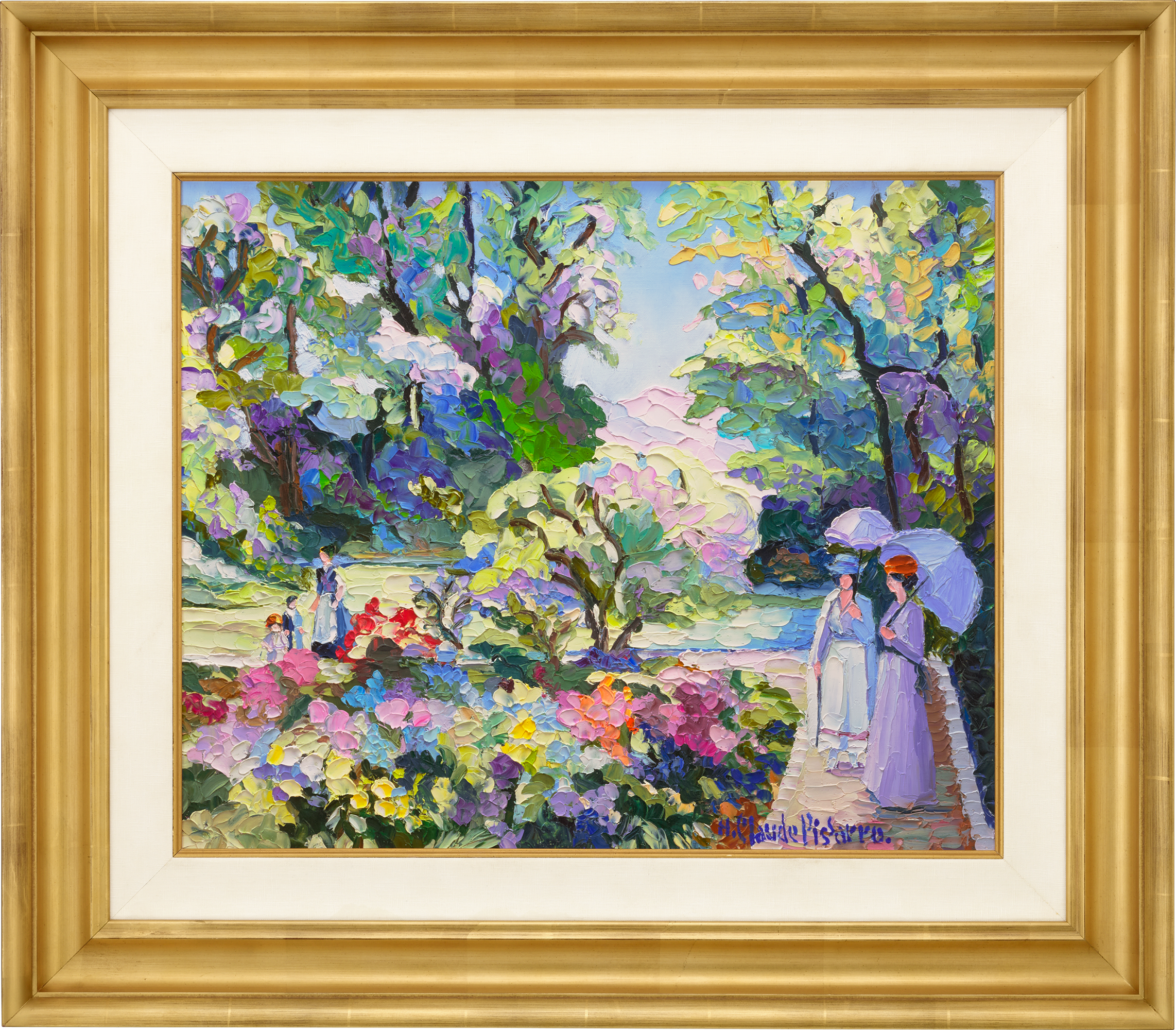 Après-midi de juin à Ladywood by H. Claude Pissarro