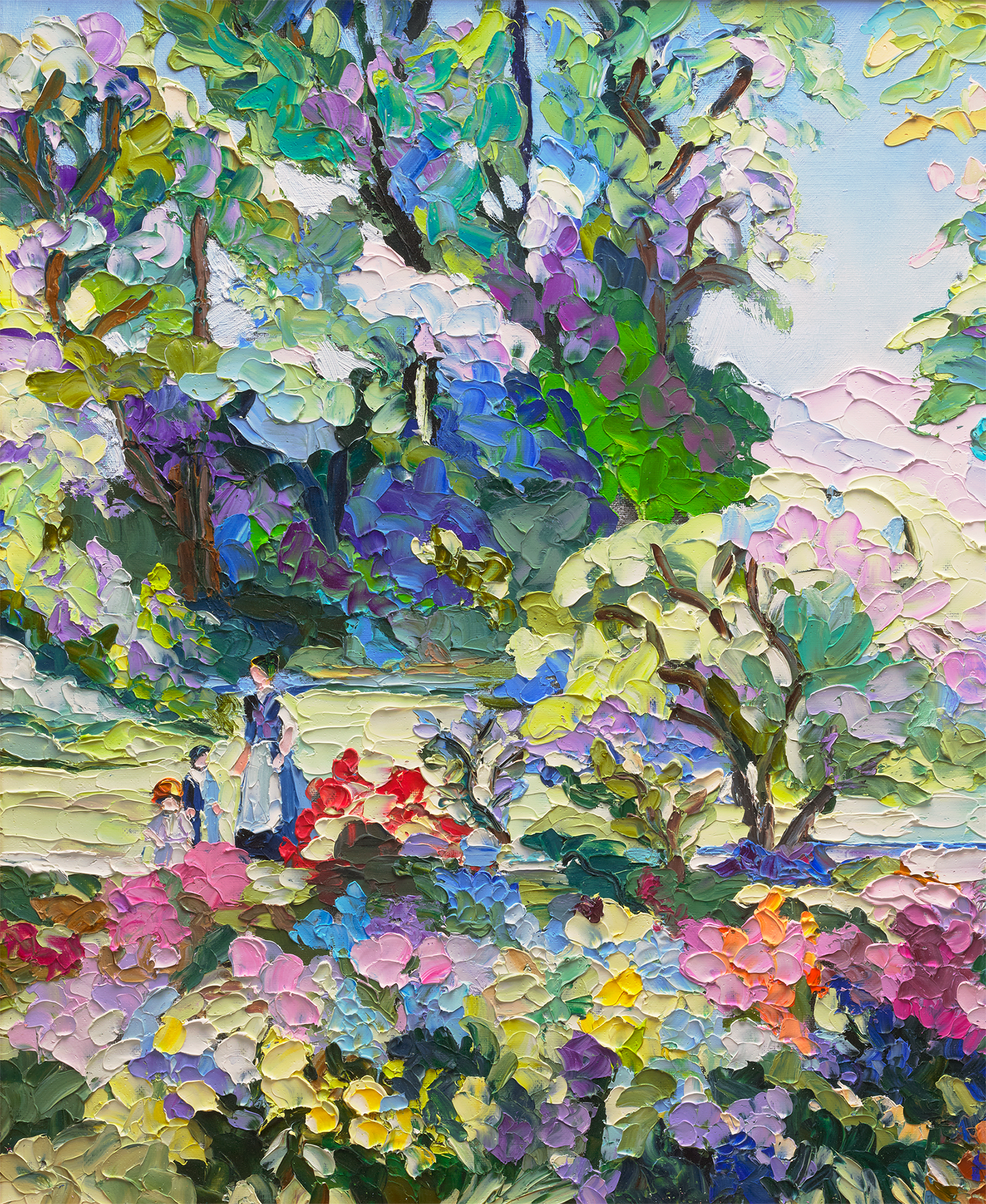 Après-midi de juin à Ladywood by H. Claude Pissarro