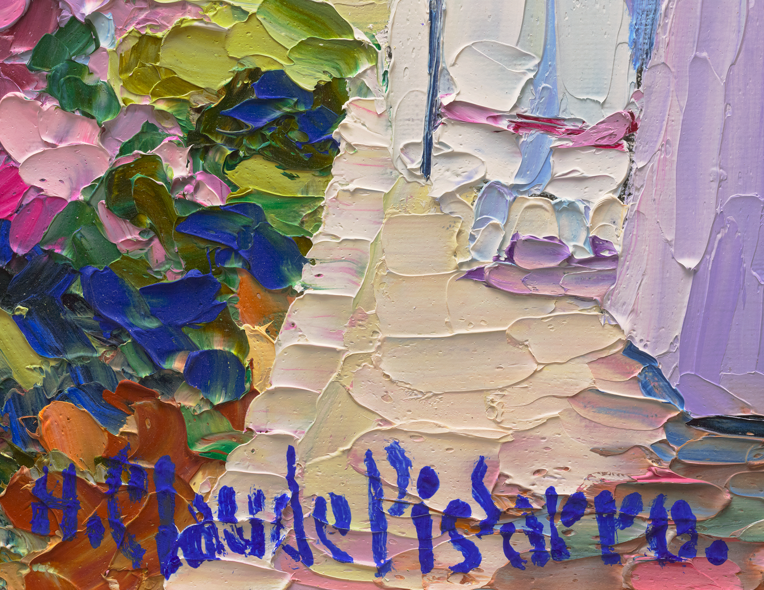 Après-midi de juin à Ladywood by H. Claude Pissarro