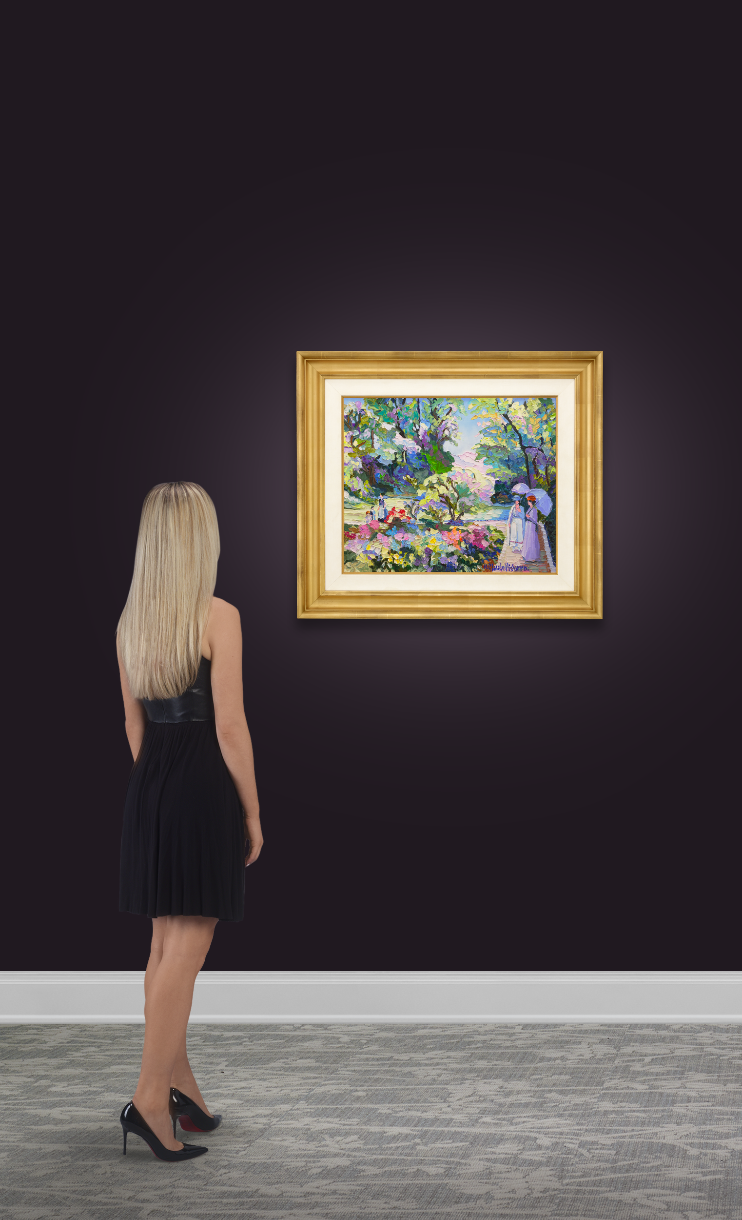 Après-midi de juin à Ladywood by H. Claude Pissarro