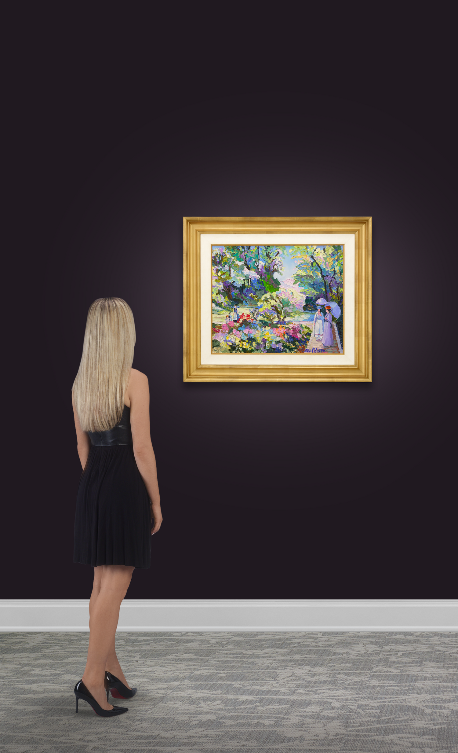 Après-midi de juin à Ladywood by H. Claude Pissarro