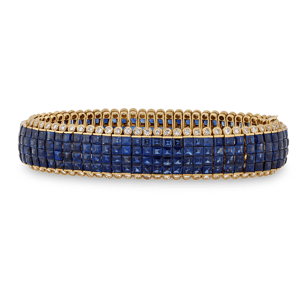 Sapphire Bracelet, 37.40 Carats
