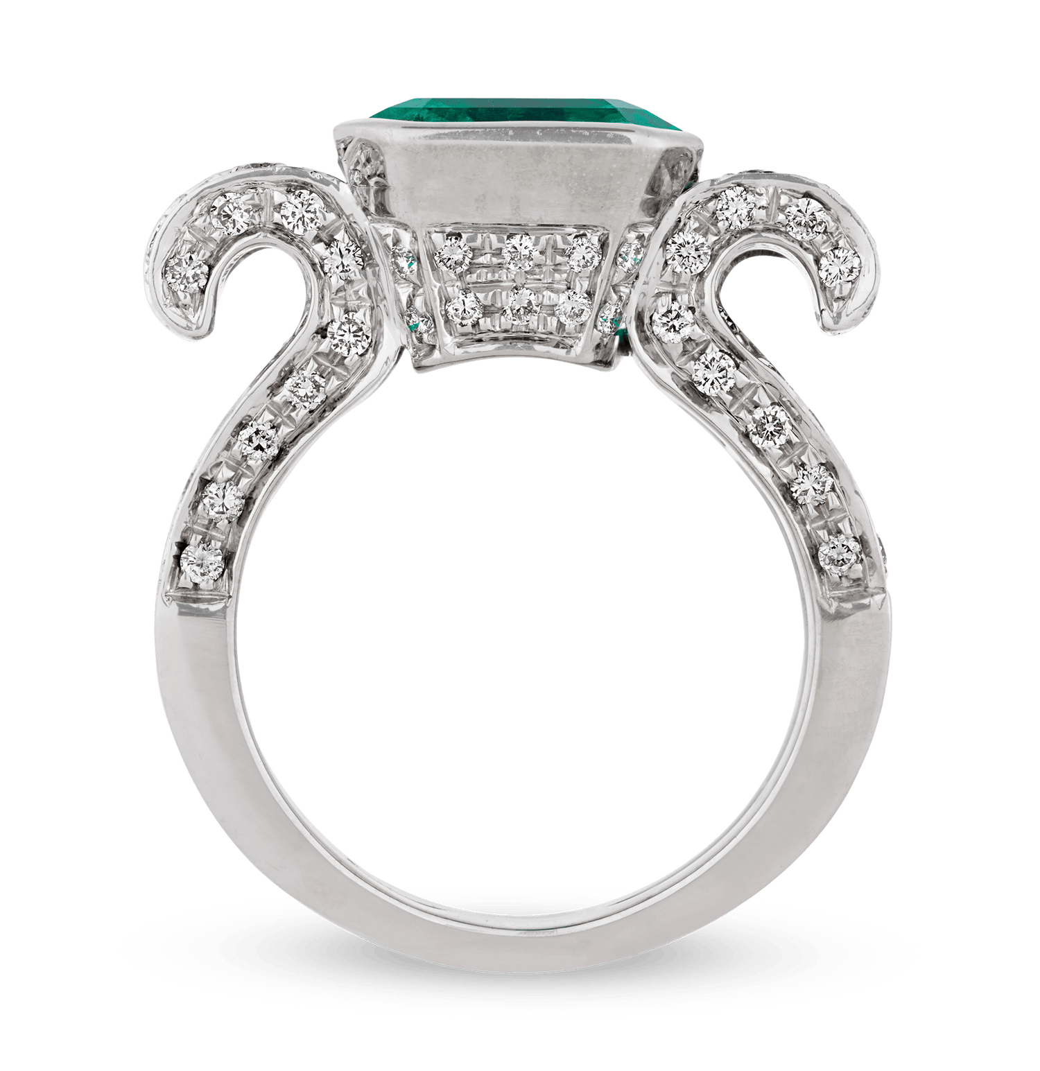 Colombian Emerald Ring, 5.37 Carats