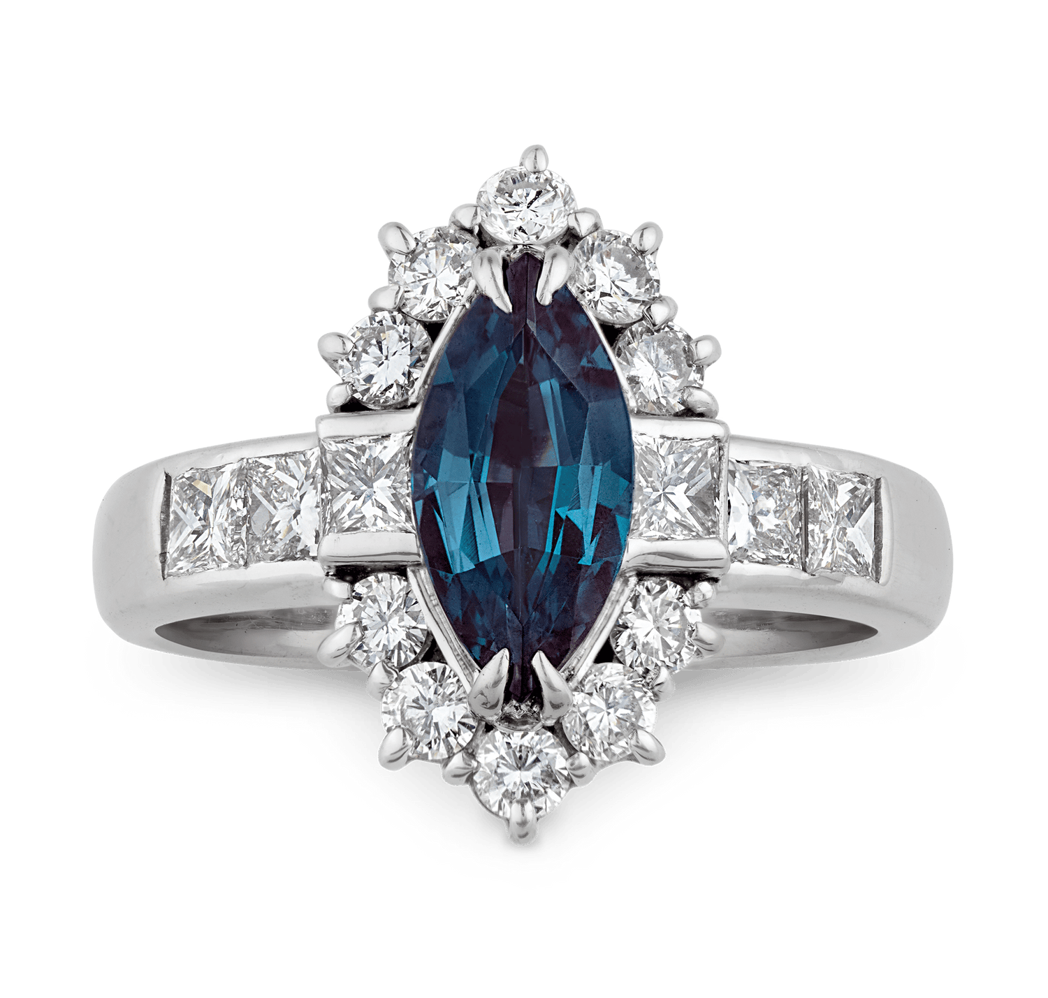 Brazilian Alexandrite Ring, 1.24 Carats
