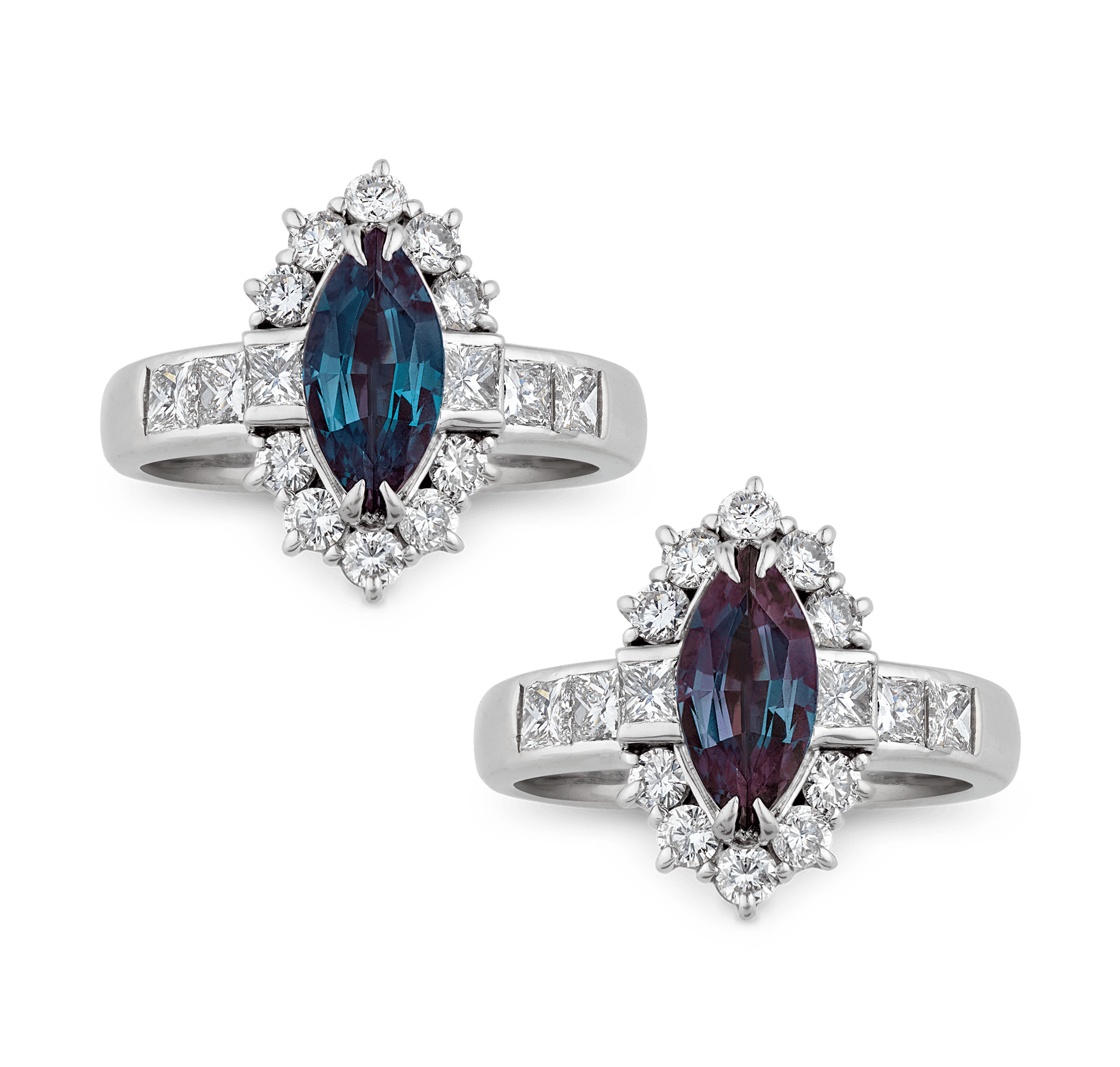 Brazilian Alexandrite Ring, 1.24 Carats